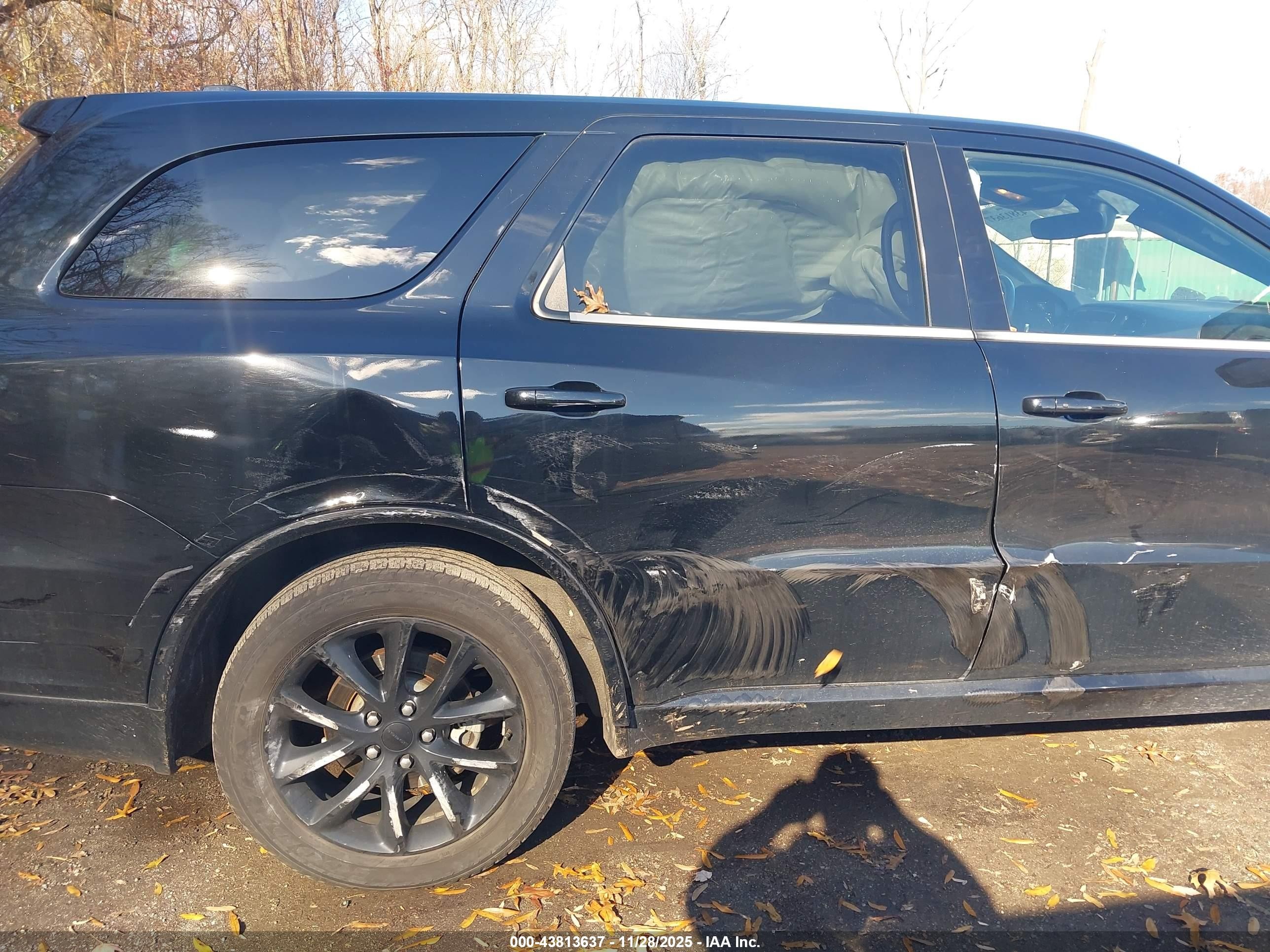 2018 Dodge Durango R/t Rwd Черный vin: 1C4SDHCTXJC473535