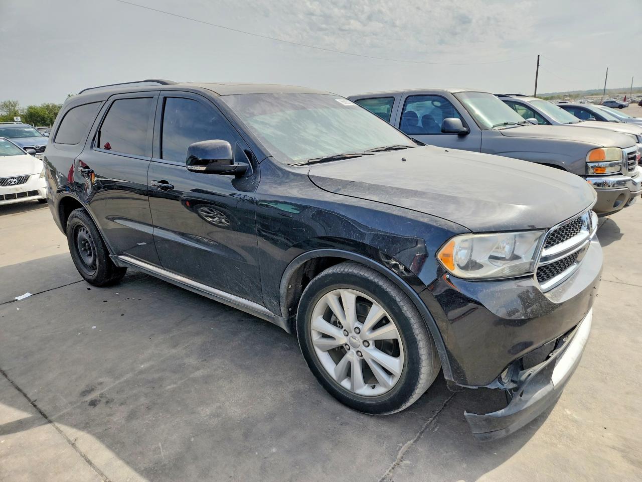 2012 Dodge Durango Crew Black vin: 1C4SDHDT1CC217530
