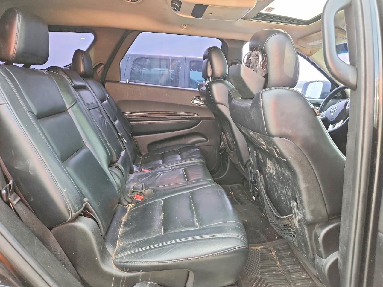 2012 Dodge Durango Crew Black vin: 1C4SDHDT1CC217530