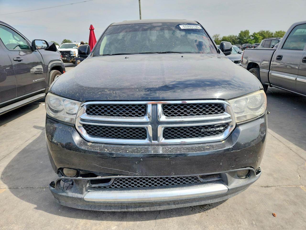 2012 Dodge Durango Crew Black vin: 1C4SDHDT1CC217530