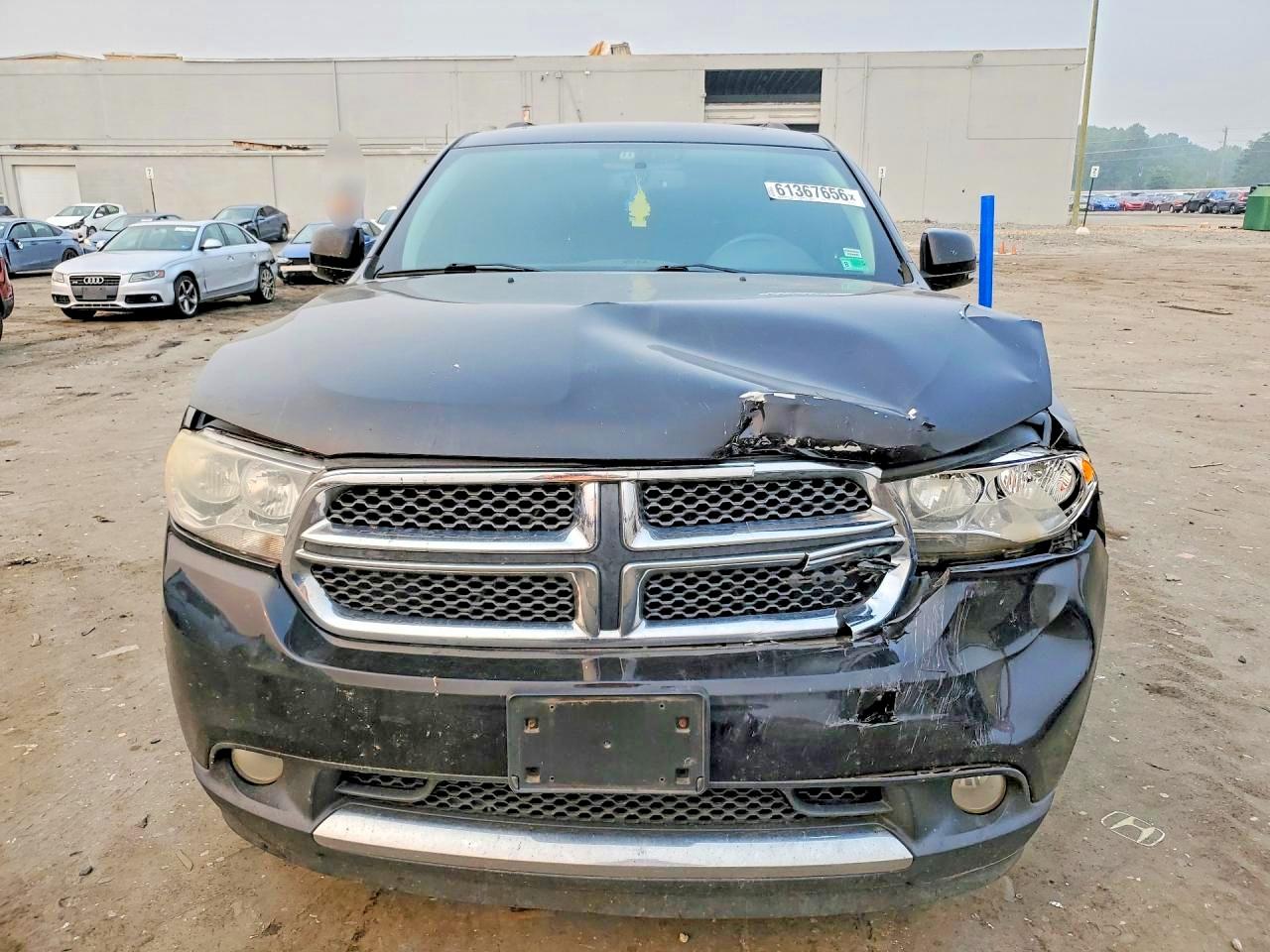 2013 Dodge Durango Crew Black vin: 1C4SDHDT3DC598119