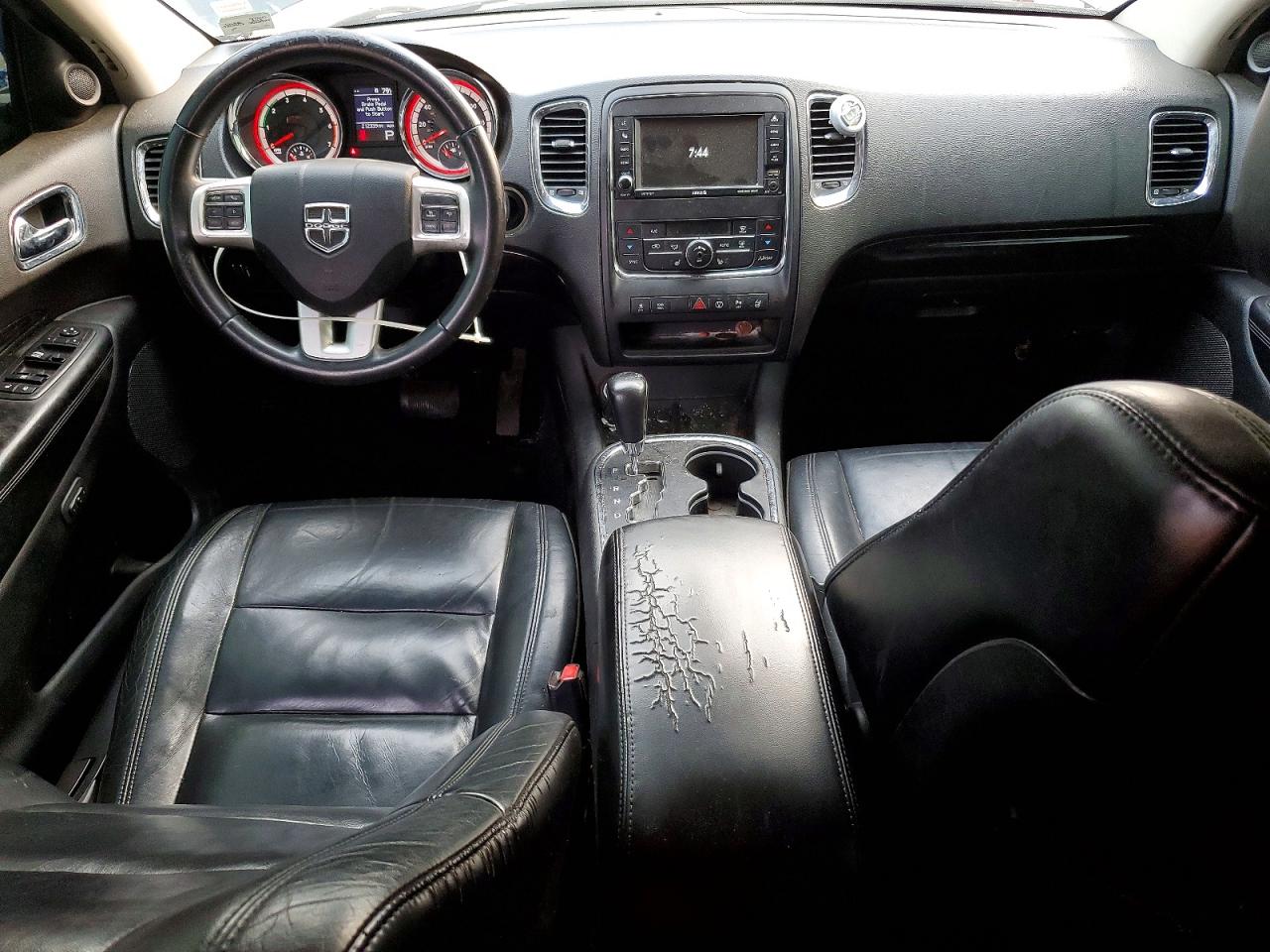 2013 Dodge Durango Crew Black vin: 1C4SDHDT3DC598119