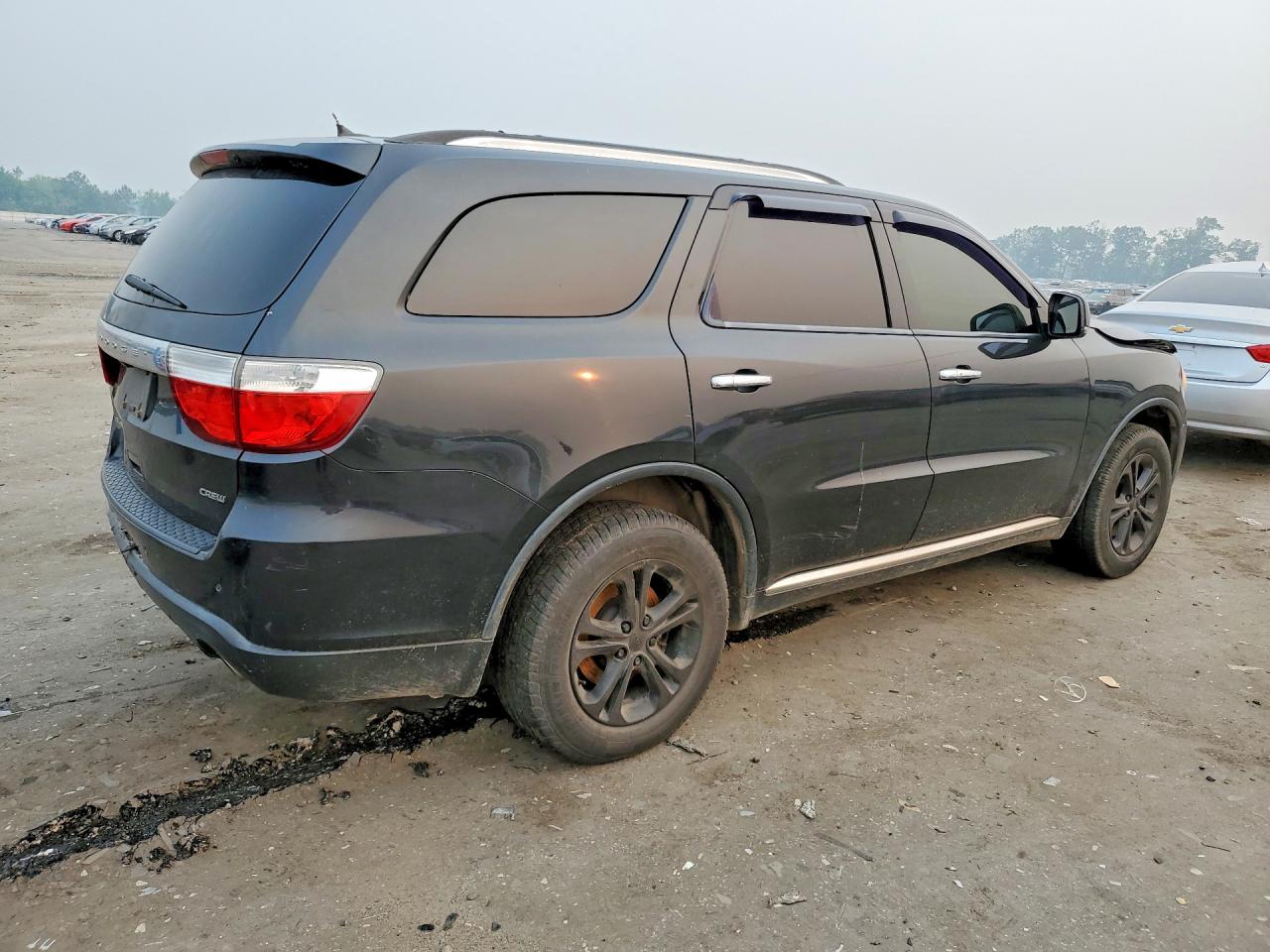2013 Dodge Durango Crew Black vin: 1C4SDHDT3DC598119