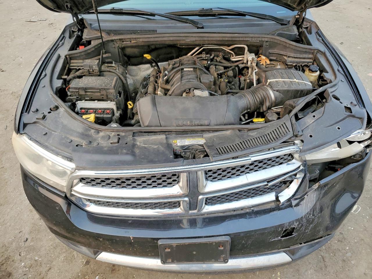 2013 Dodge Durango Crew Black vin: 1C4SDHDT3DC598119