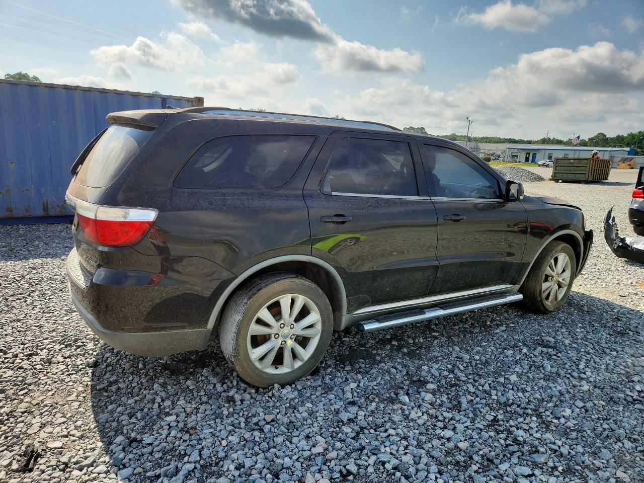 2012 Dodge Durango Crew Black vin: 1C4SDHDT6CC104155