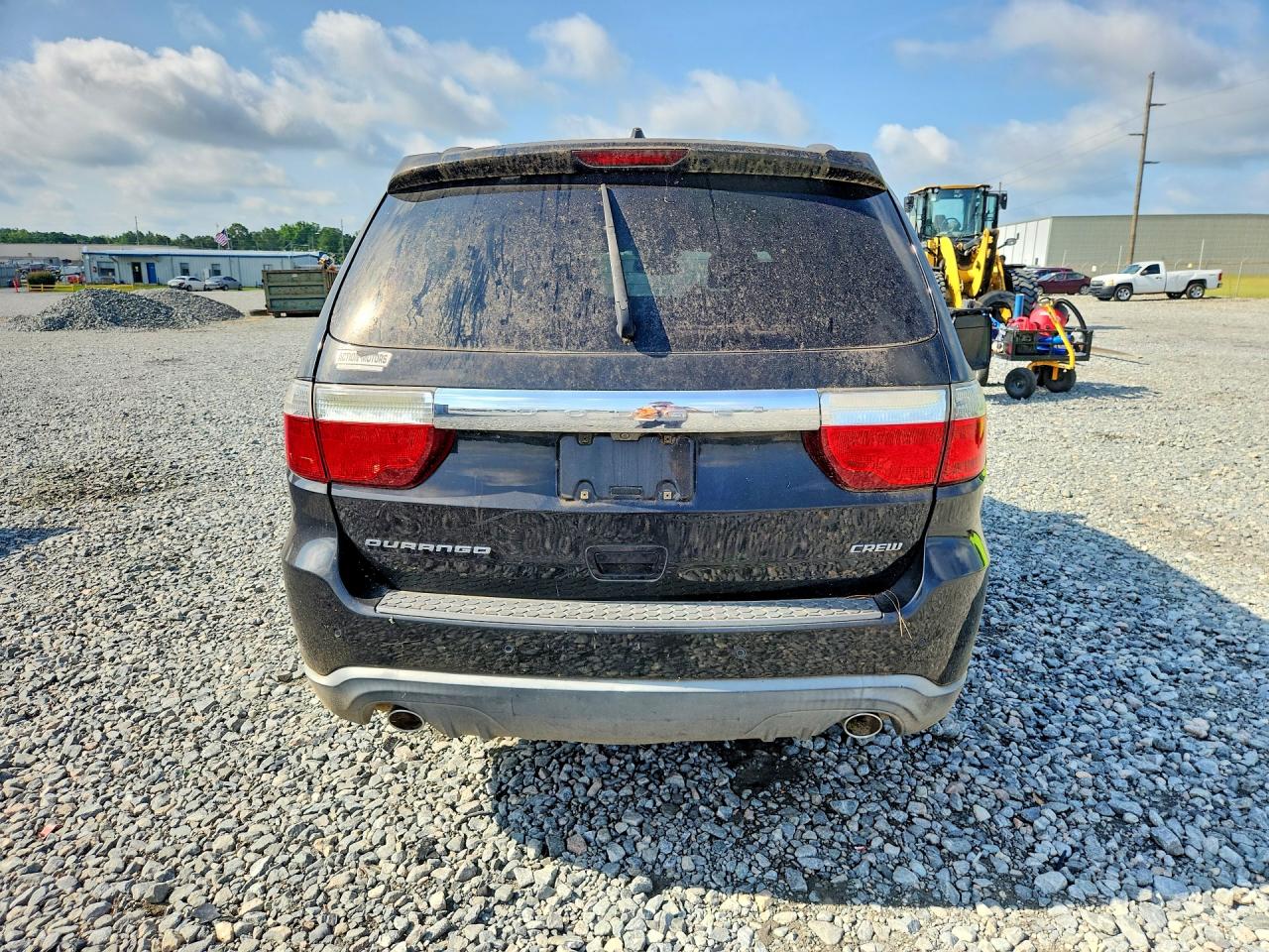 2012 Dodge Durango Crew Black vin: 1C4SDHDT6CC104155