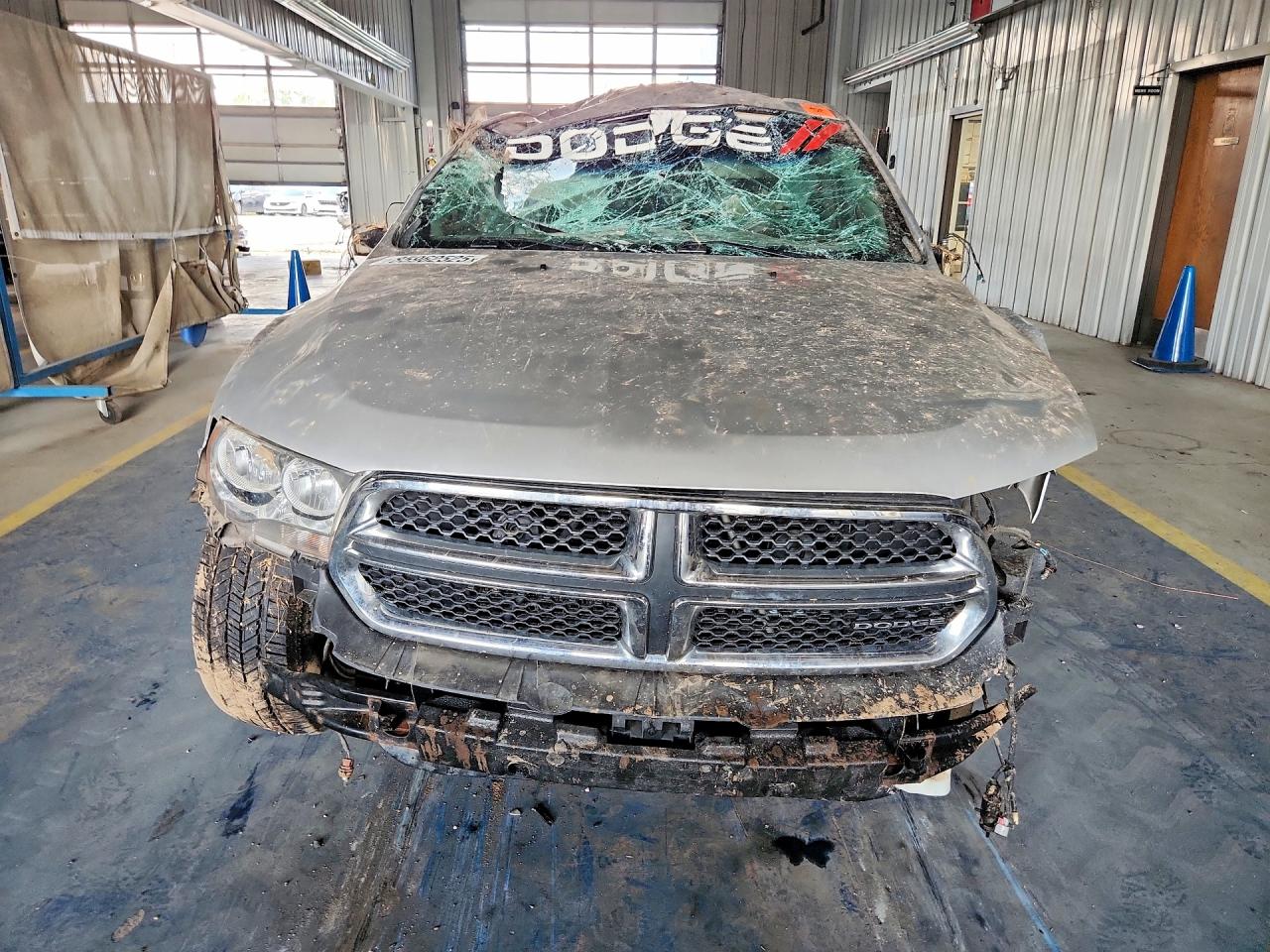 2012 Dodge Durango Crew Gray vin: 1C4SDHDT8CC205925