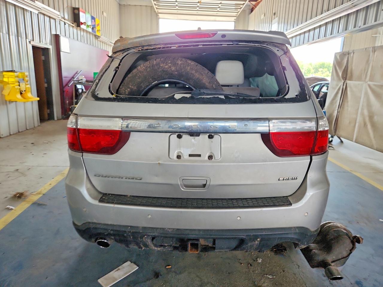 2012 Dodge Durango Crew Gray vin: 1C4SDHDT8CC205925