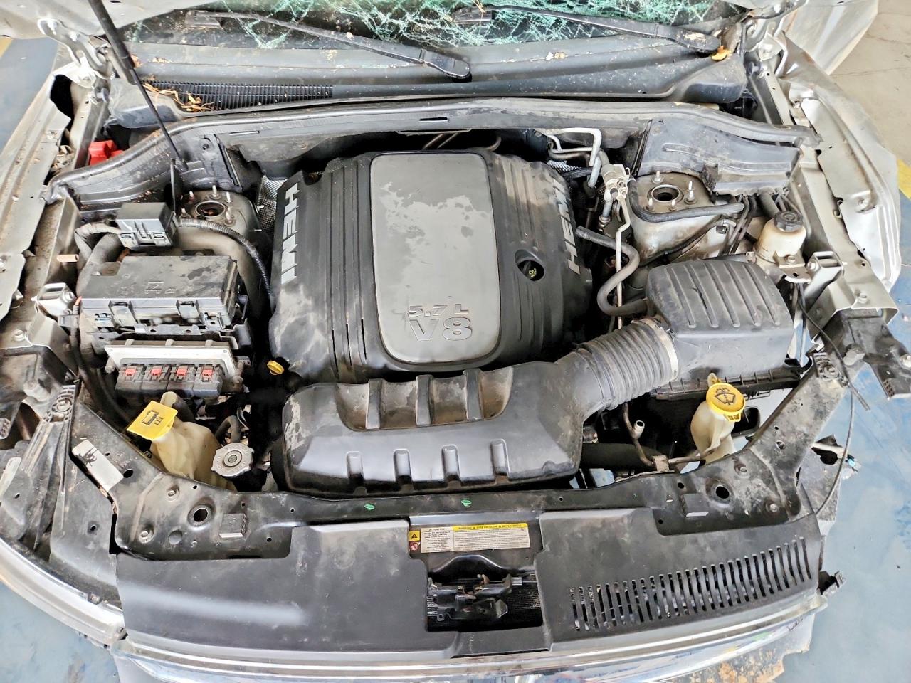 2012 Dodge Durango Crew Gray vin: 1C4SDHDT8CC205925