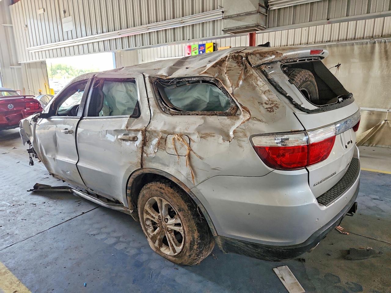 2012 Dodge Durango Crew Gray vin: 1C4SDHDT8CC205925