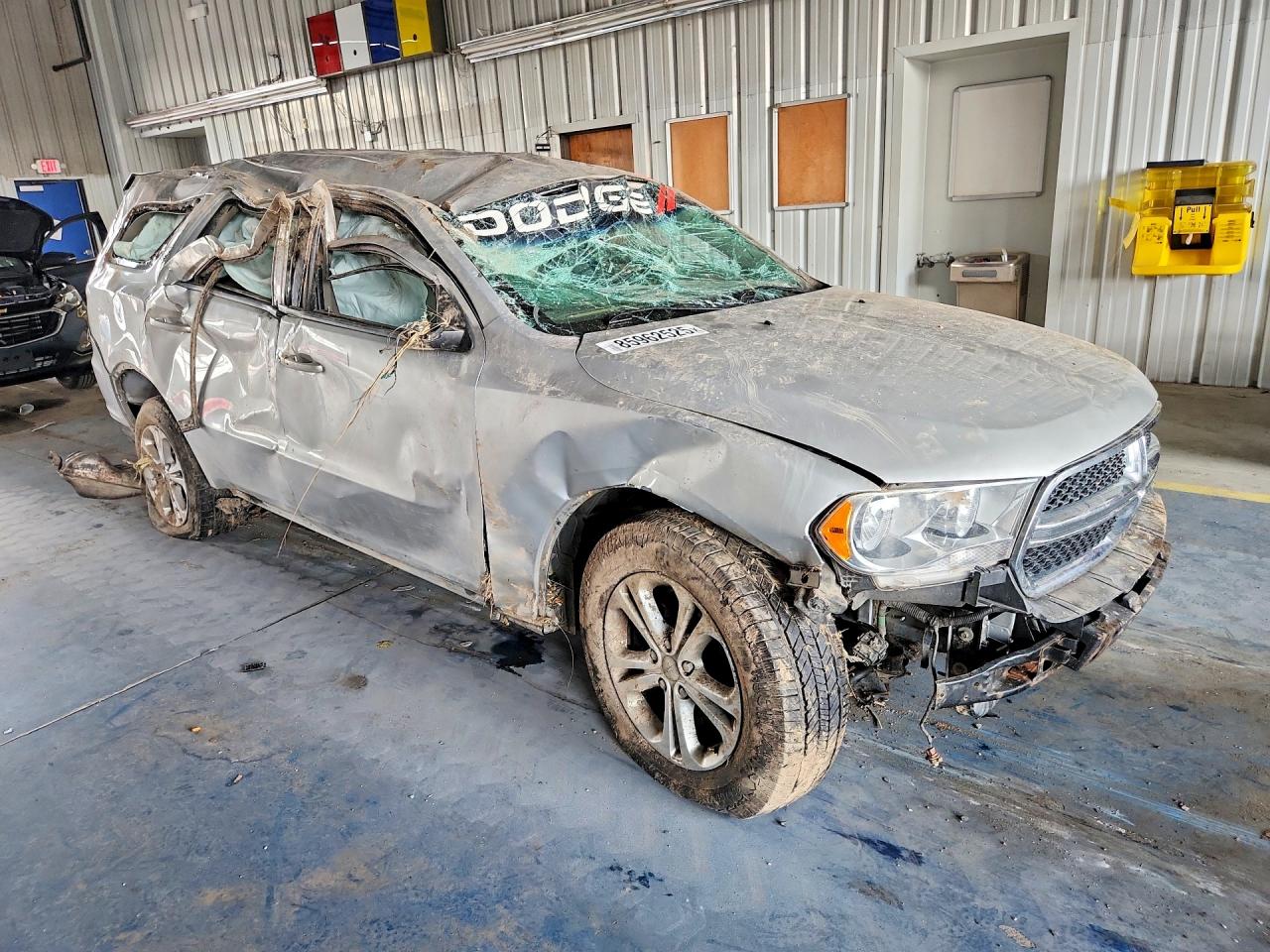 2012 Dodge Durango Crew Gray vin: 1C4SDHDT8CC205925