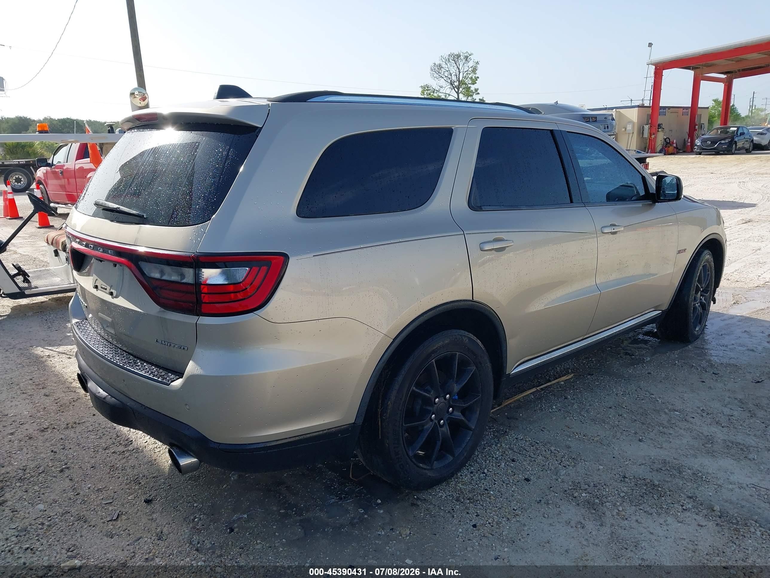 2014 Dodge Durango Limited Золотой vin: 1C4SDHDT8EC411071