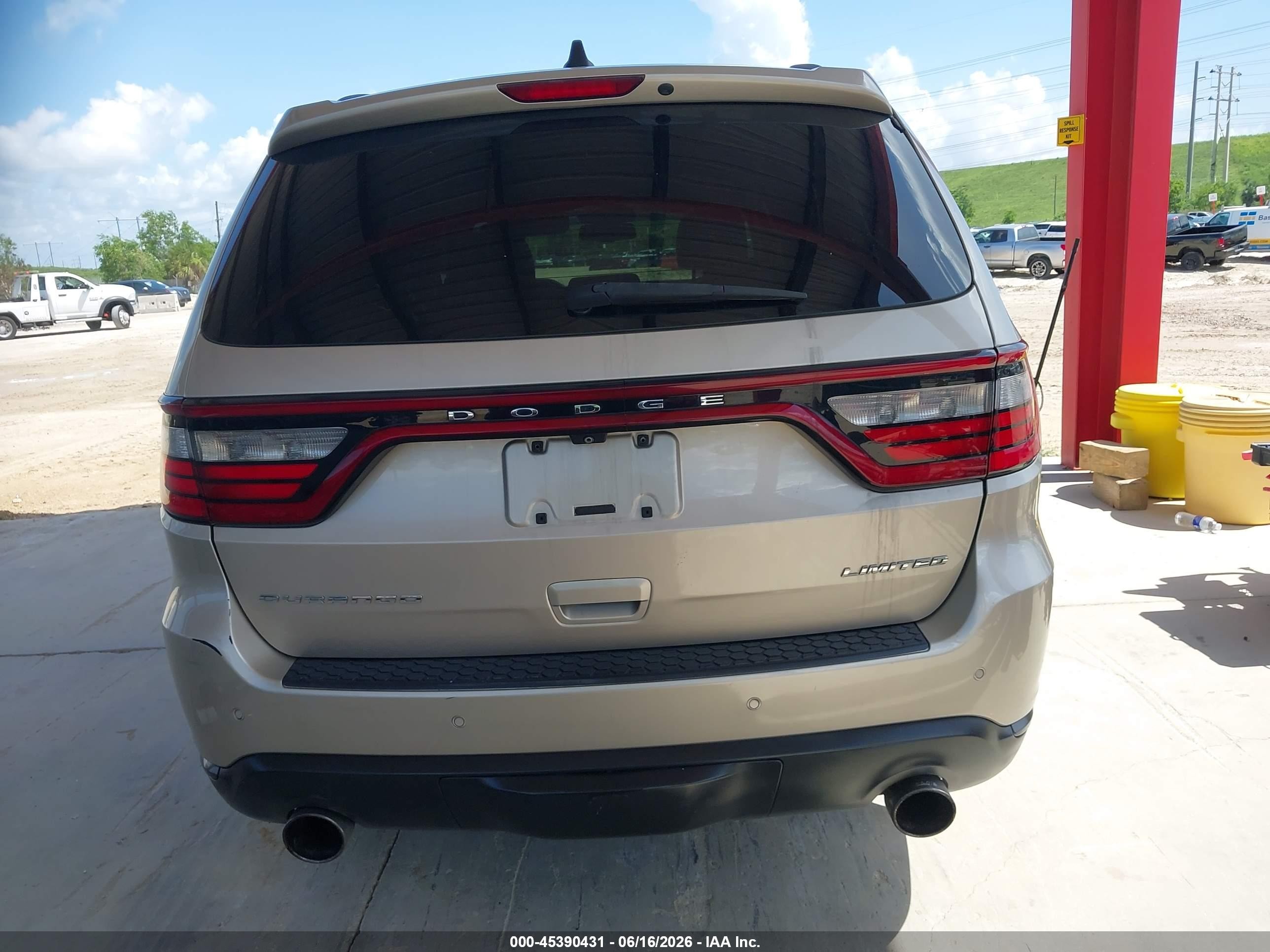 2014 Dodge Durango Limited Золотой vin: 1C4SDHDT8EC411071