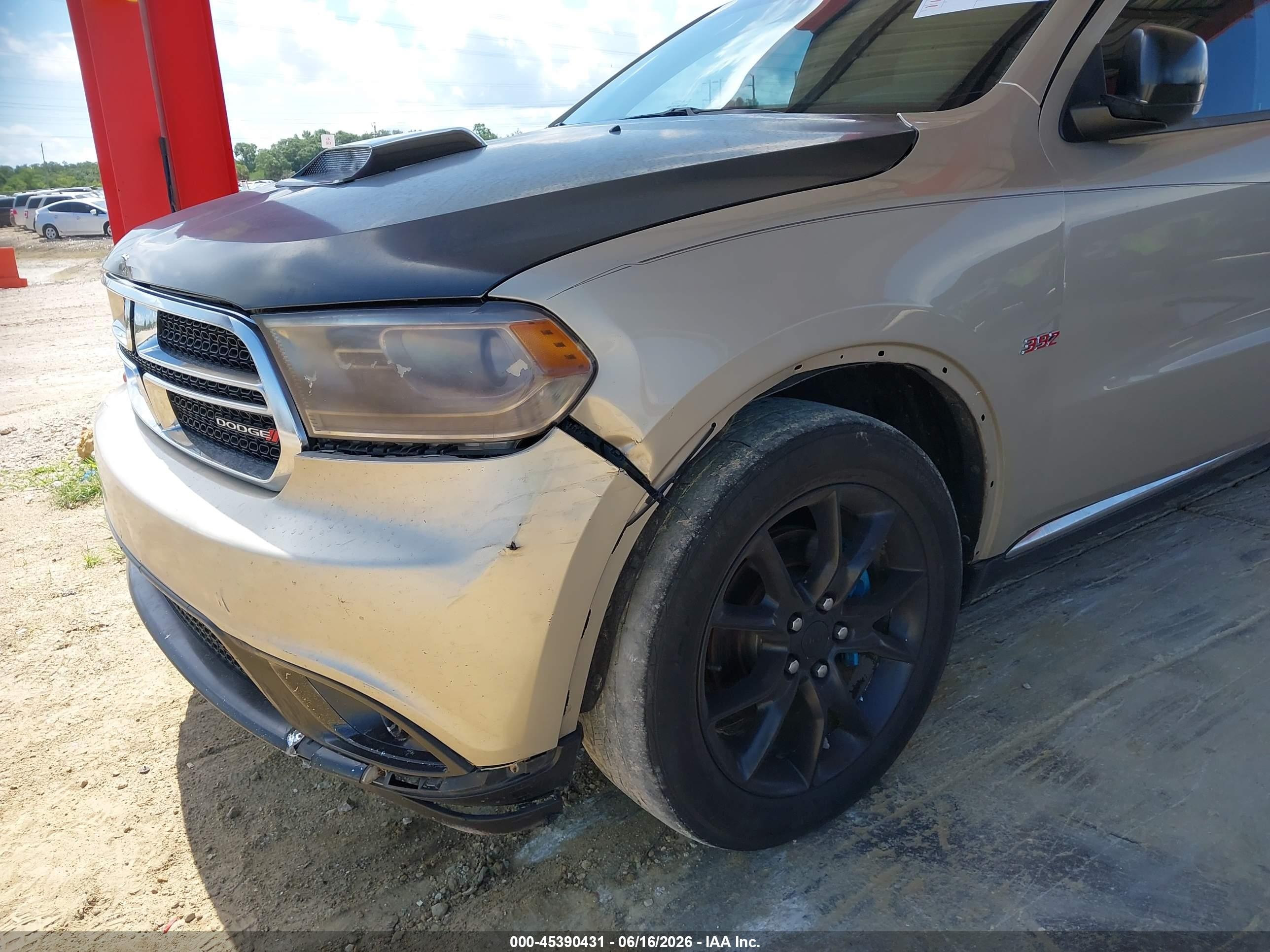 2014 Dodge Durango Limited Золотой vin: 1C4SDHDT8EC411071