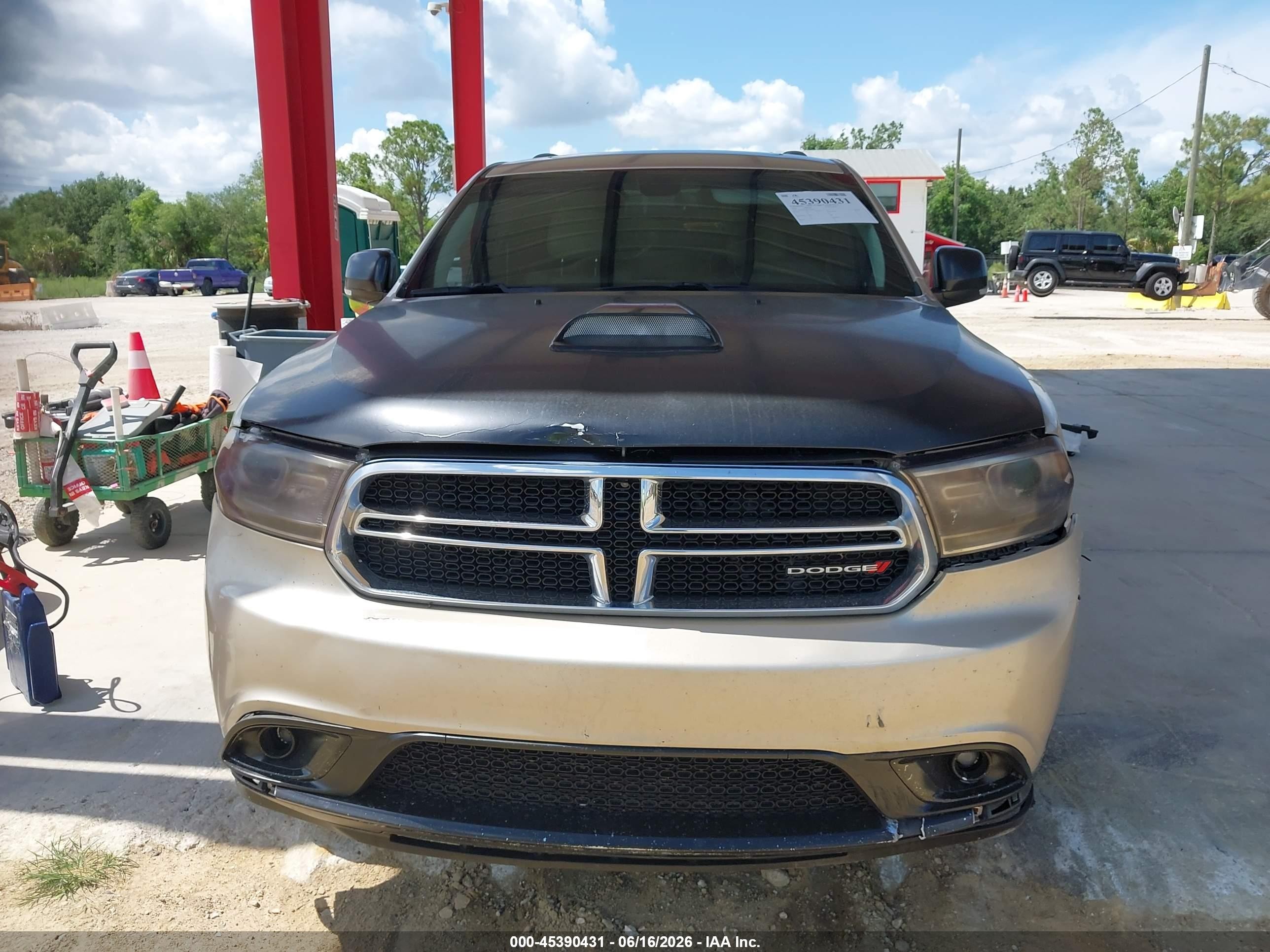 2014 Dodge Durango Limited Золотой vin: 1C4SDHDT8EC411071