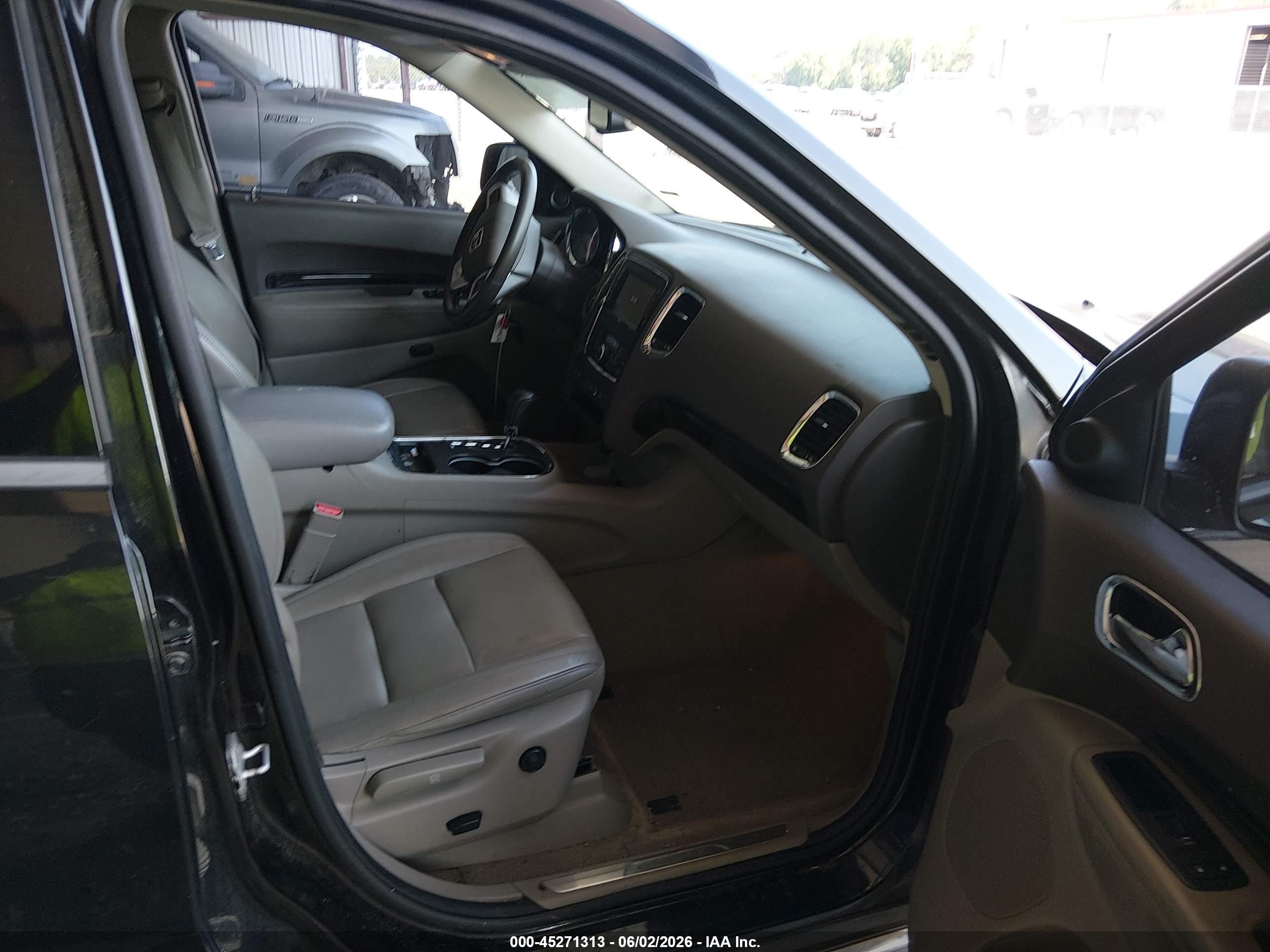 2013 Dodge Durango Crew Black vin: 1C4SDHDT9DC564217