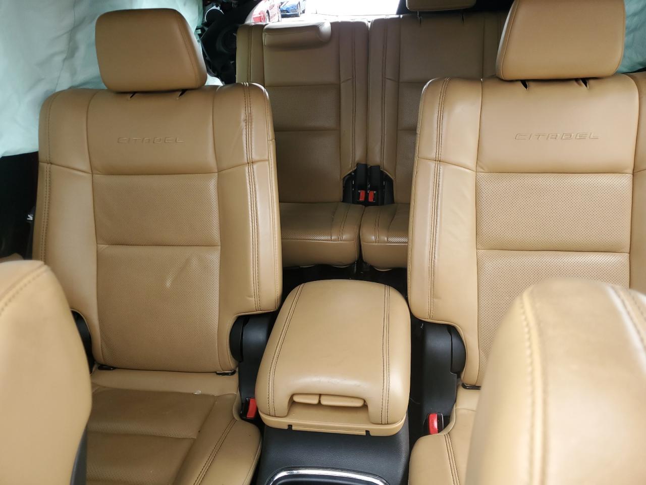 2014 Dodge Durango Citadel Burgundy vin: 1C4SDHET0EC286341