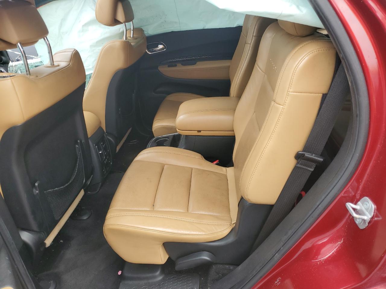 2014 Dodge Durango Citadel Burgundy vin: 1C4SDHET0EC286341