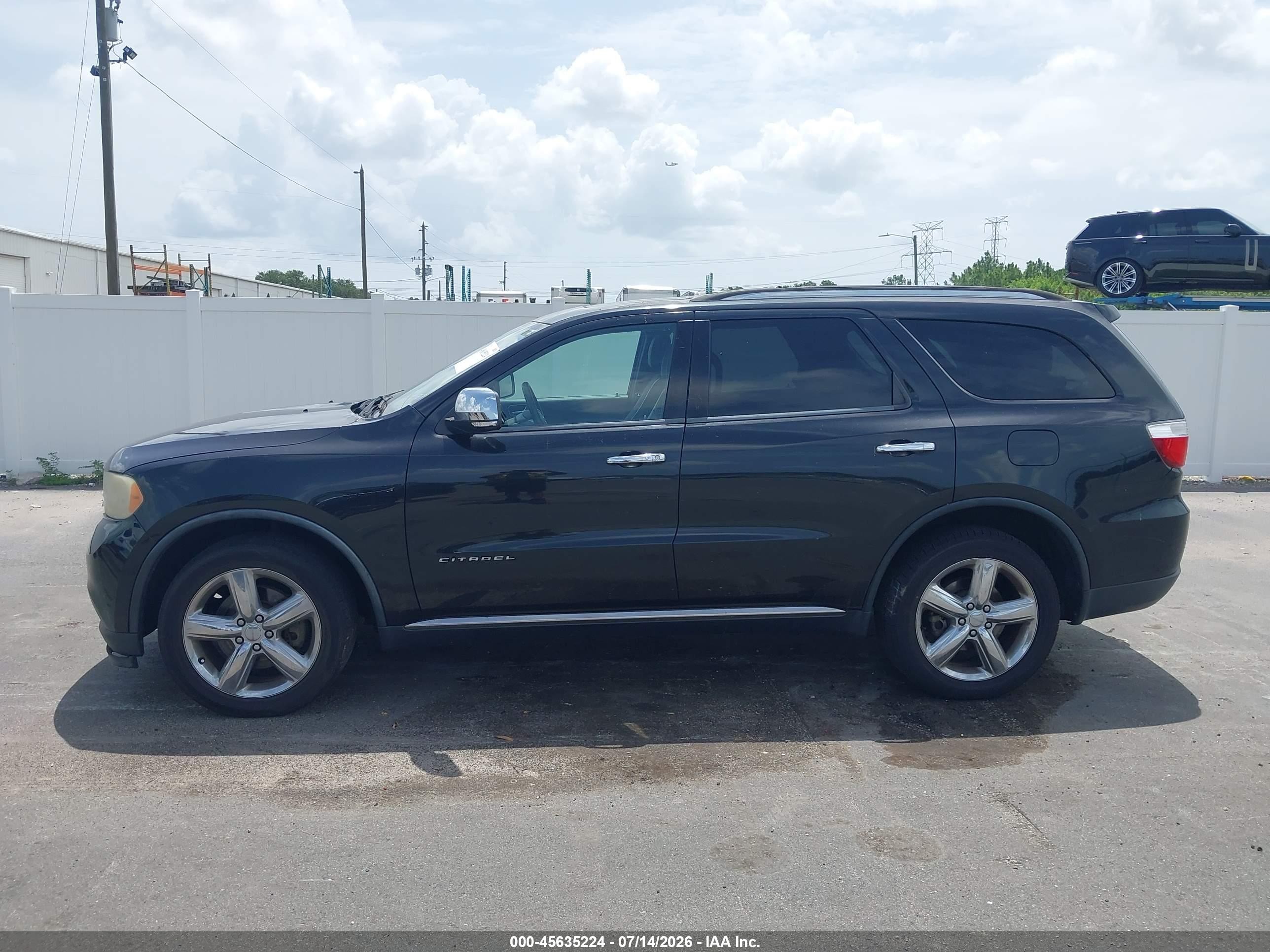 2012 Dodge Durango Citadel Gray vin: 1C4SDHET1CC314399