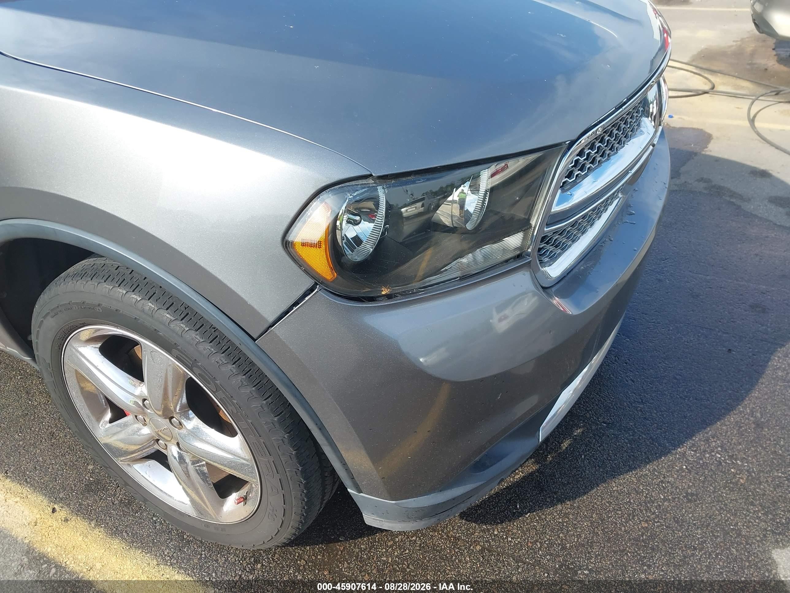 2012 Dodge Durango Citadel Gray vin: 1C4SDHET2CC301273