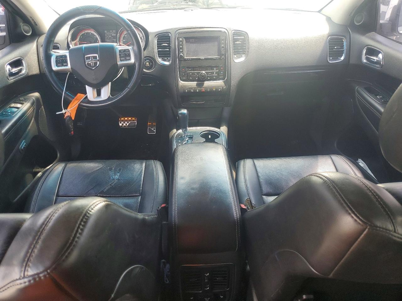2013 Dodge Durango Citadel White vin: 1C4SDHET2DC571962