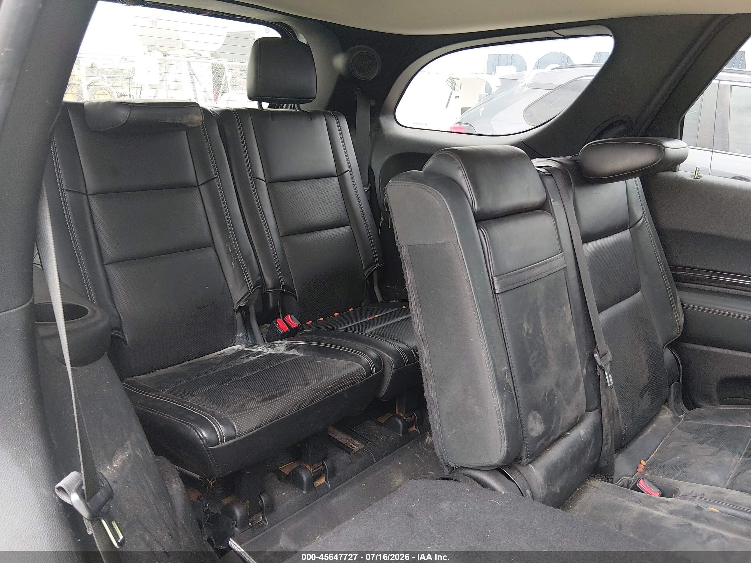 2014 Dodge Durango Citadel Silver vin: 1C4SDHET2EC975653