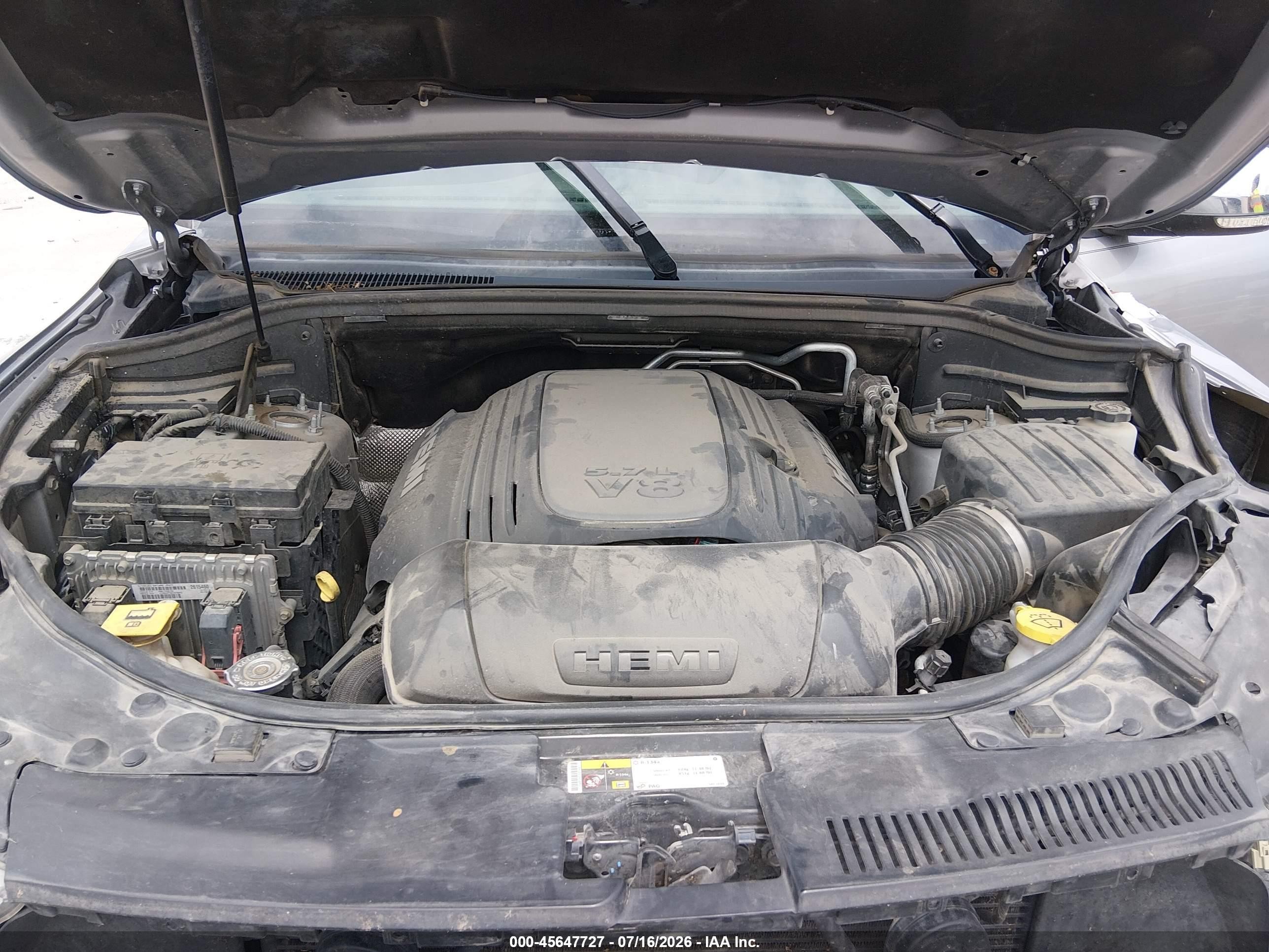 2014 Dodge Durango Citadel Silver vin: 1C4SDHET2EC975653