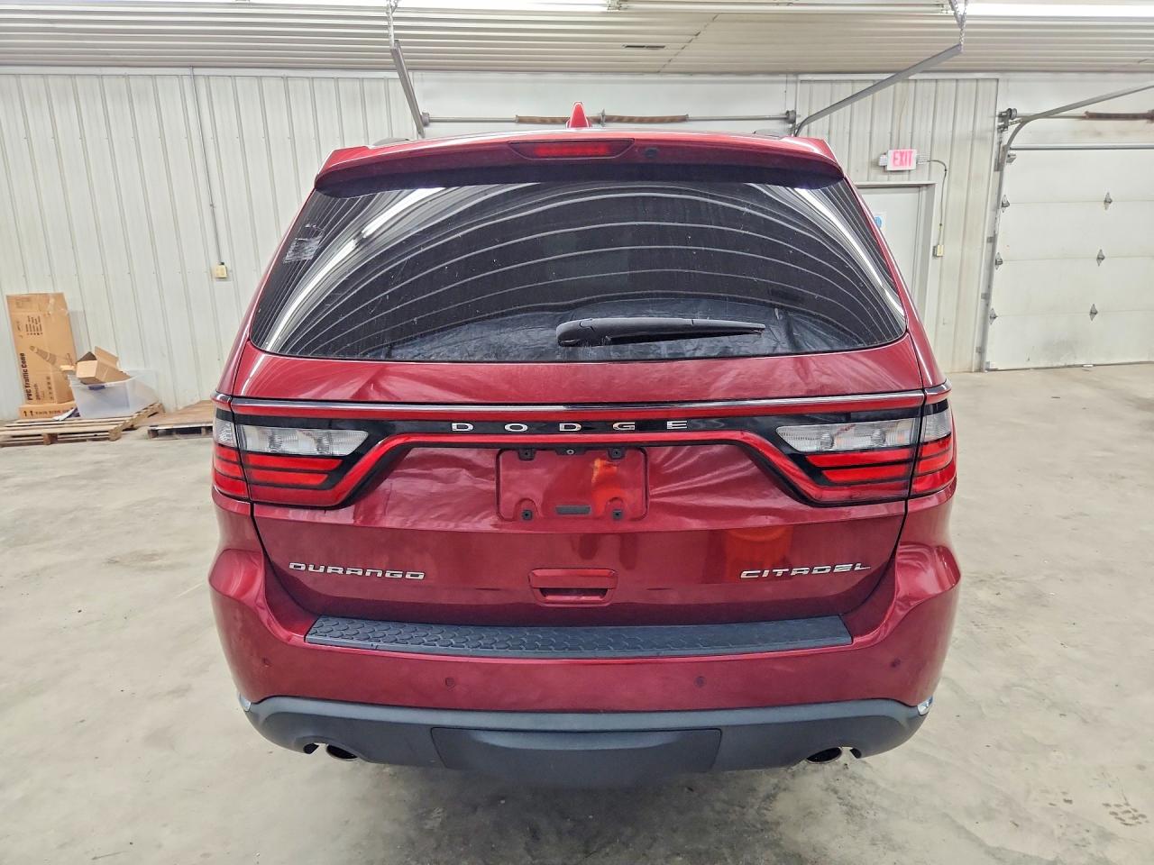 2014 Dodge Durango Citadel Red vin: 1C4SDHET3EC551561