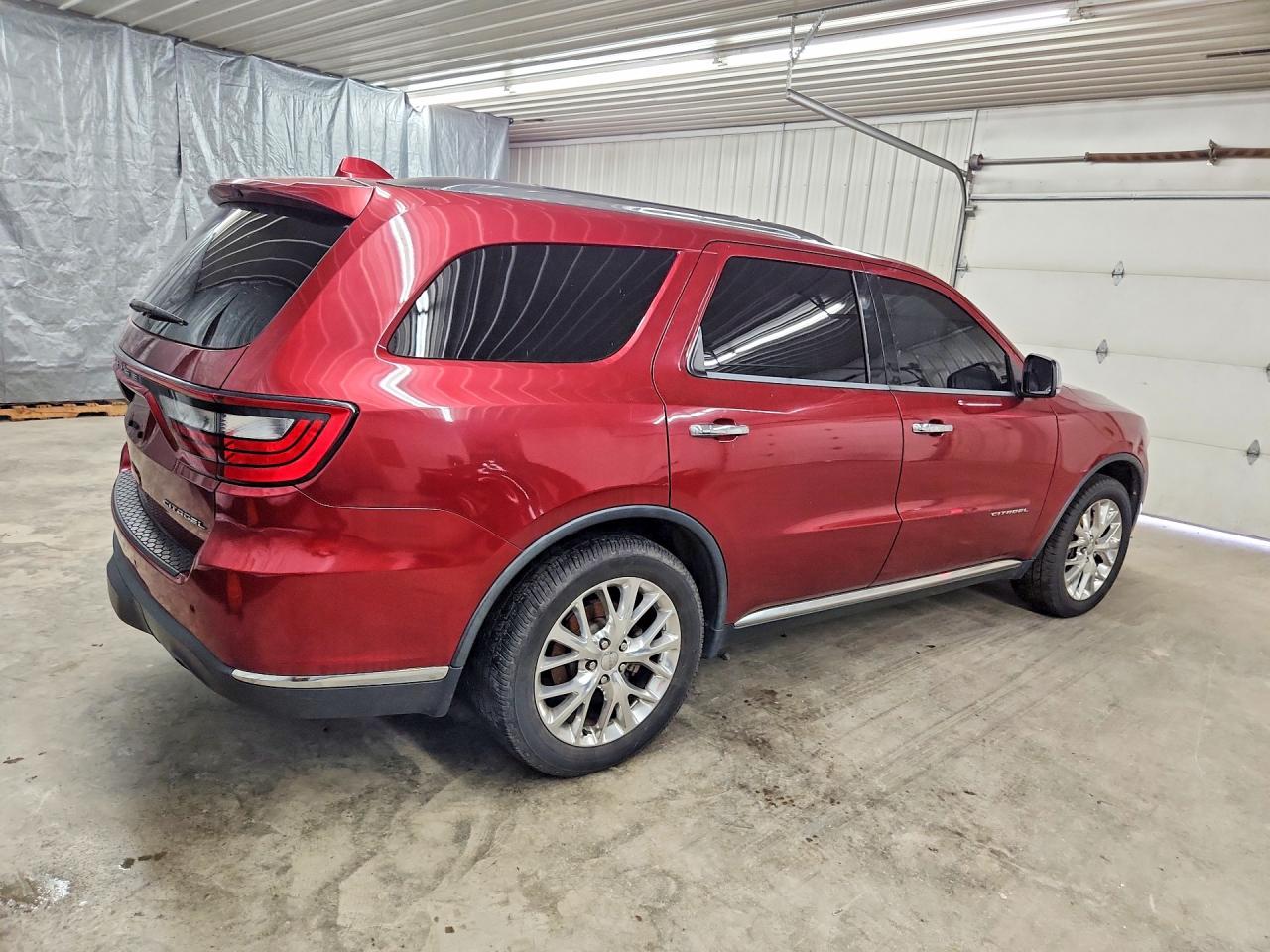 2014 Dodge Durango Citadel Red vin: 1C4SDHET3EC551561