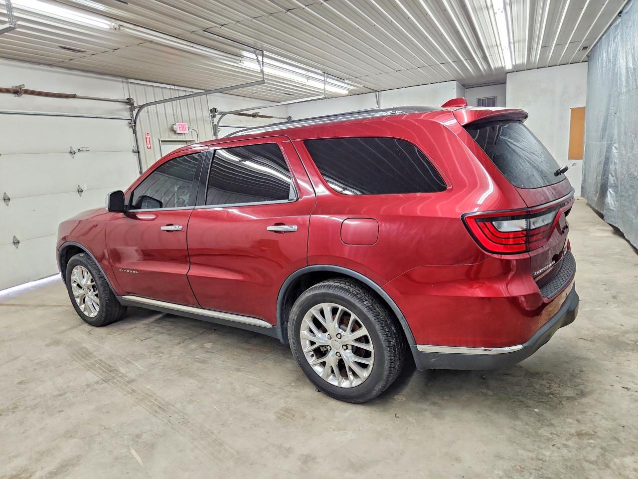 2014 Dodge Durango Citadel Red vin: 1C4SDHET3EC551561