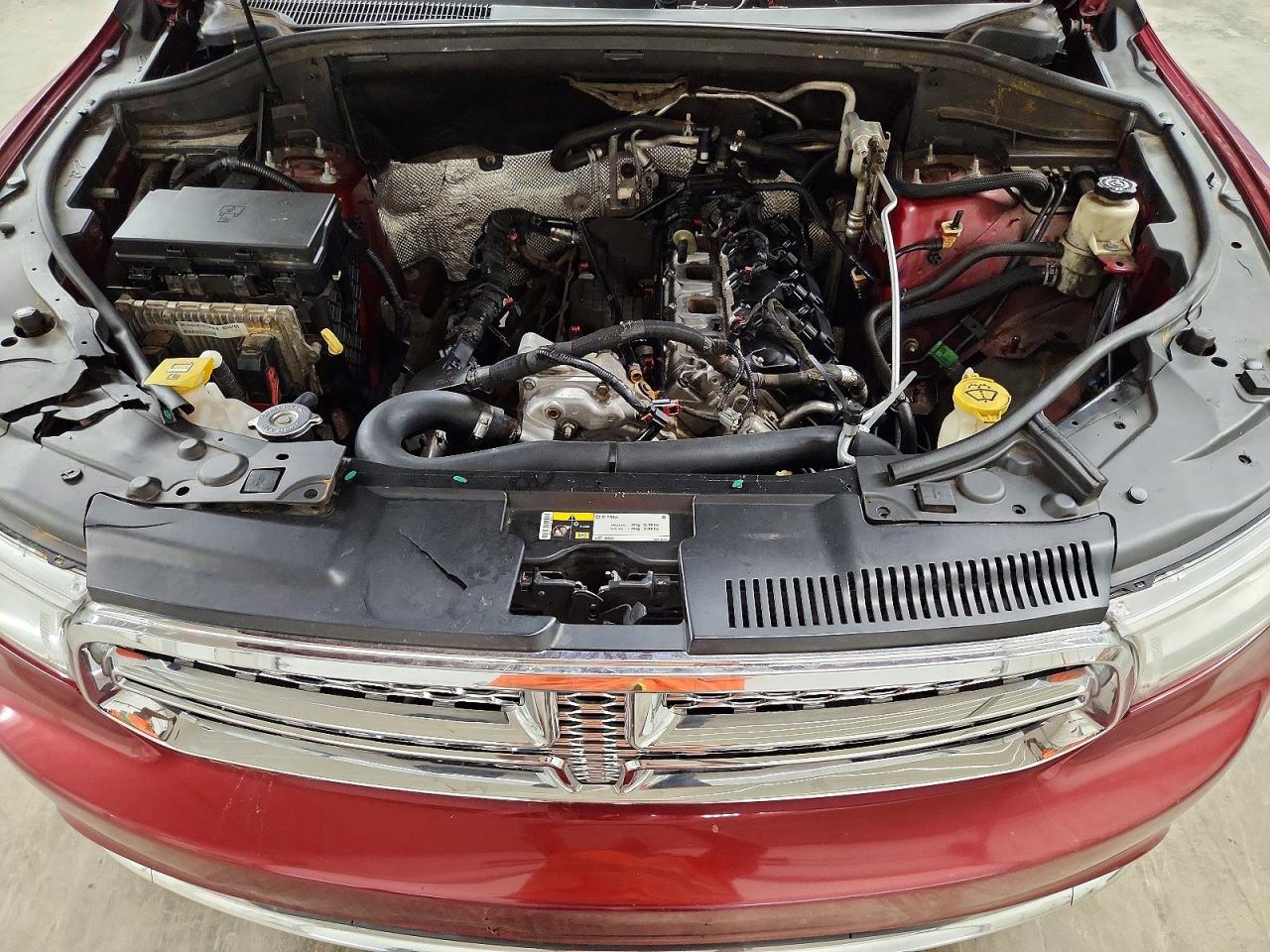 2014 Dodge Durango Citadel Red vin: 1C4SDHET3EC551561