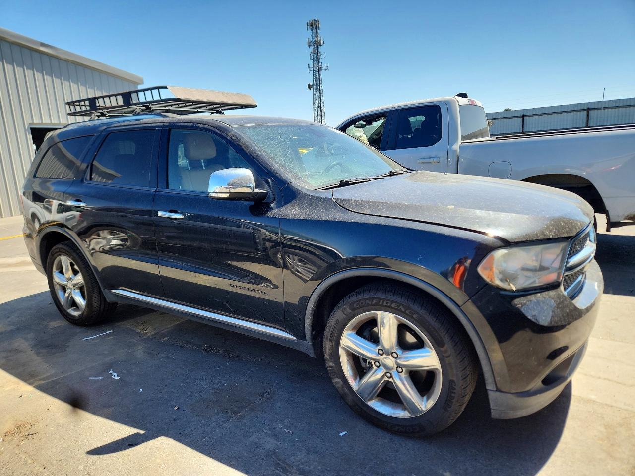 2013 Dodge Durango Citadel Black vin: 1C4SDHET5DC604727