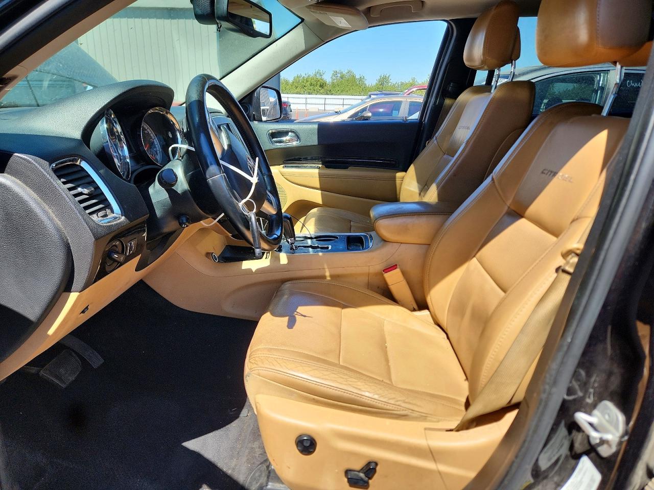 2013 Dodge Durango Citadel Black vin: 1C4SDHET5DC604727