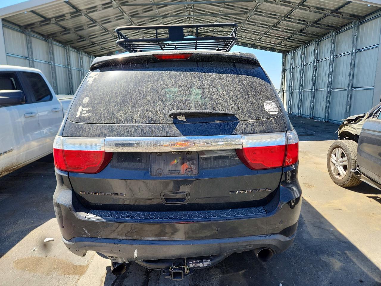 2013 Dodge Durango Citadel Black vin: 1C4SDHET5DC604727