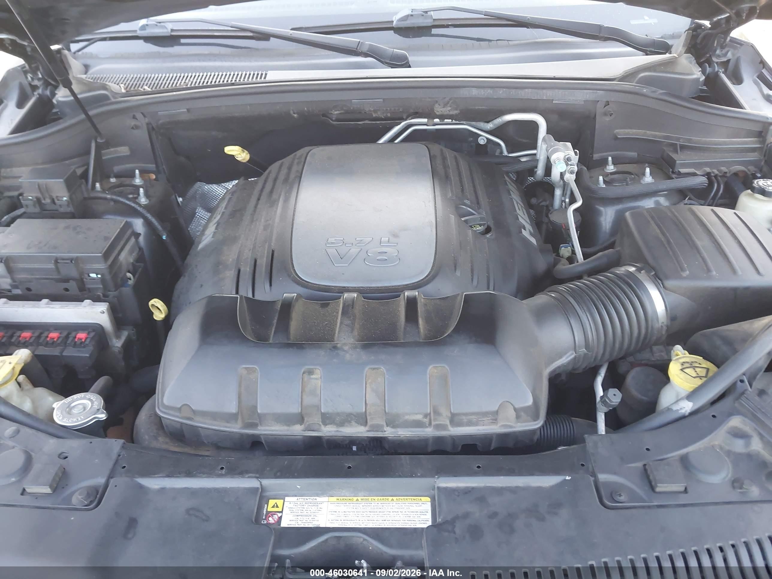 2012 Dodge Durango Citadel Black vin: 1C4SDHET8CC260549