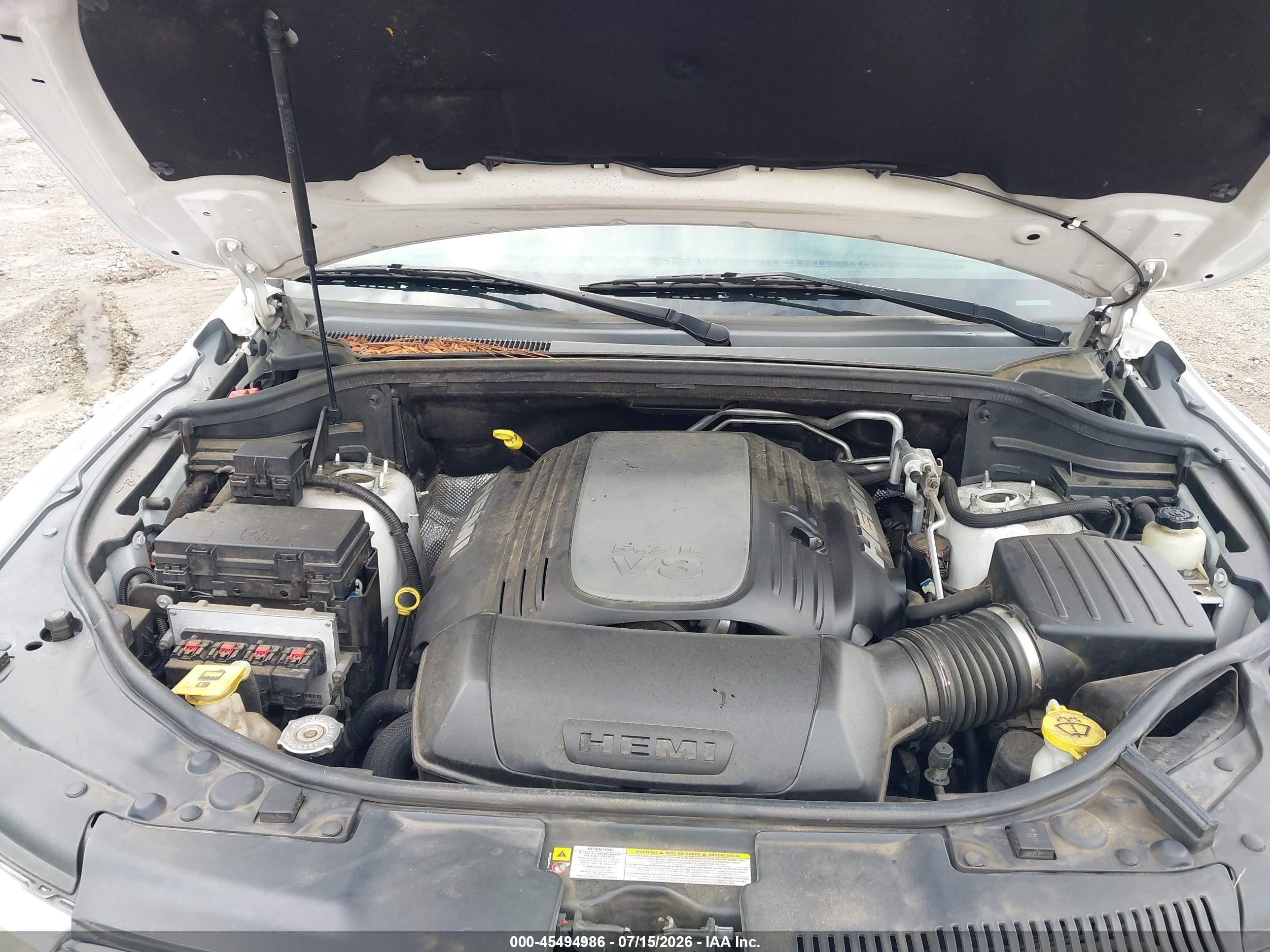 2013 Dodge Durango Citadel White vin: 1C4SDHET8DC571982