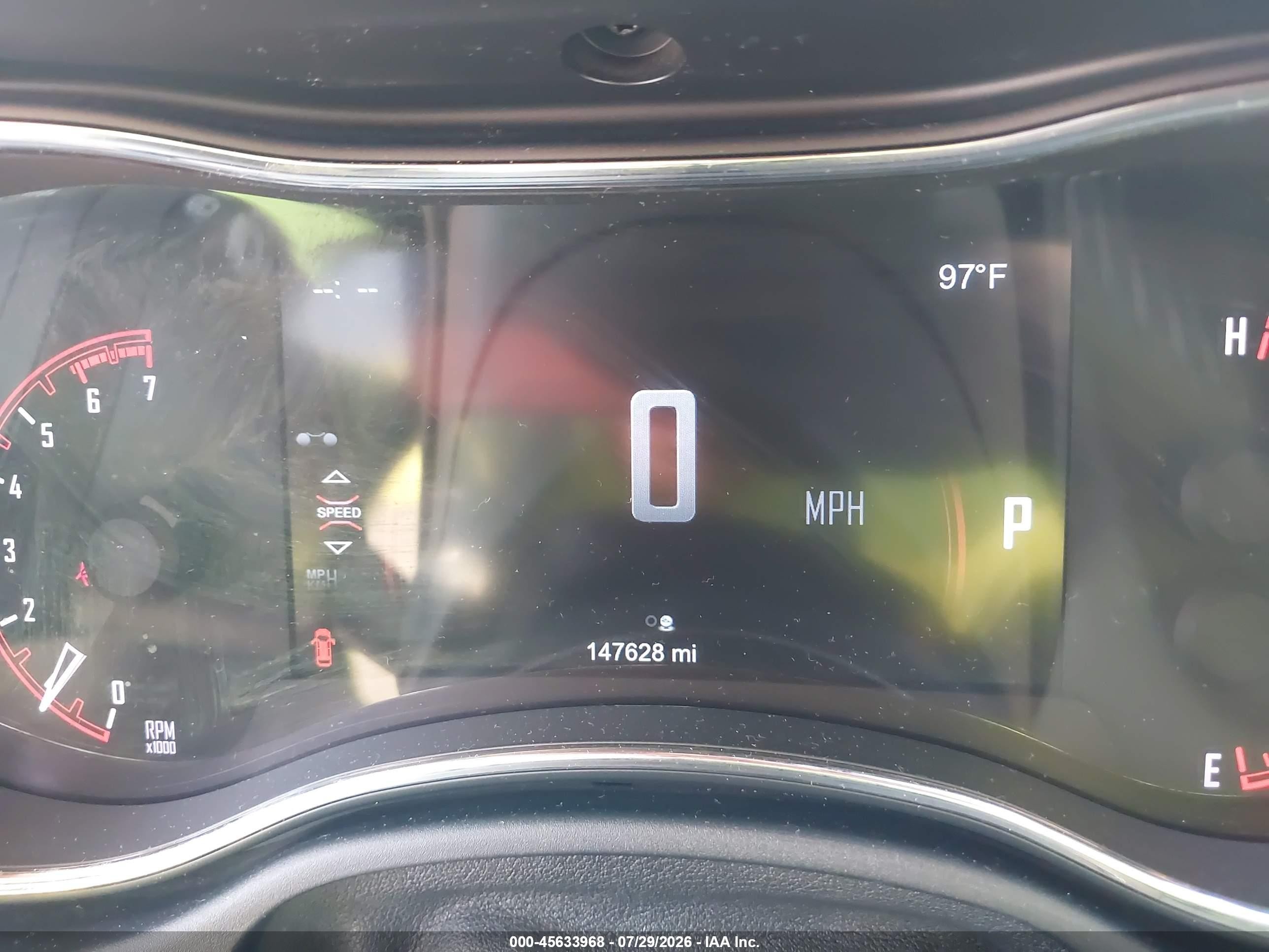2014 Dodge Durango Citadel White vin: 1C4SDHET9EC419419