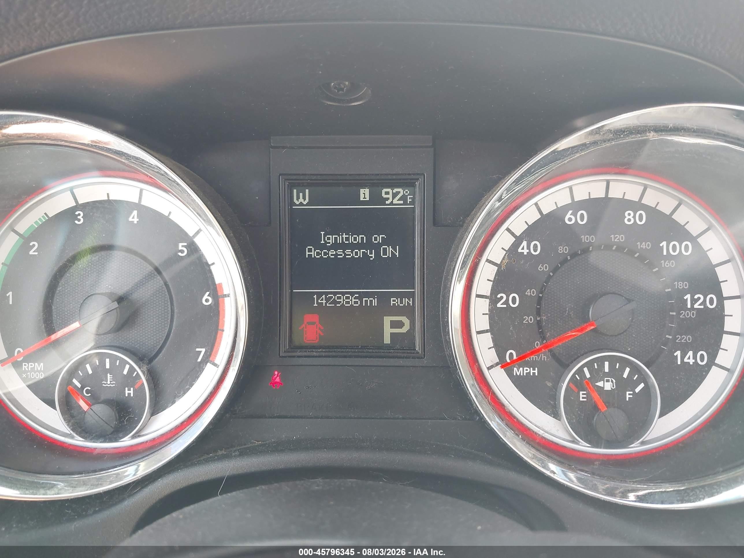 2013 Dodge Durango Citadel White vin: 1C4SDHETXDC678547