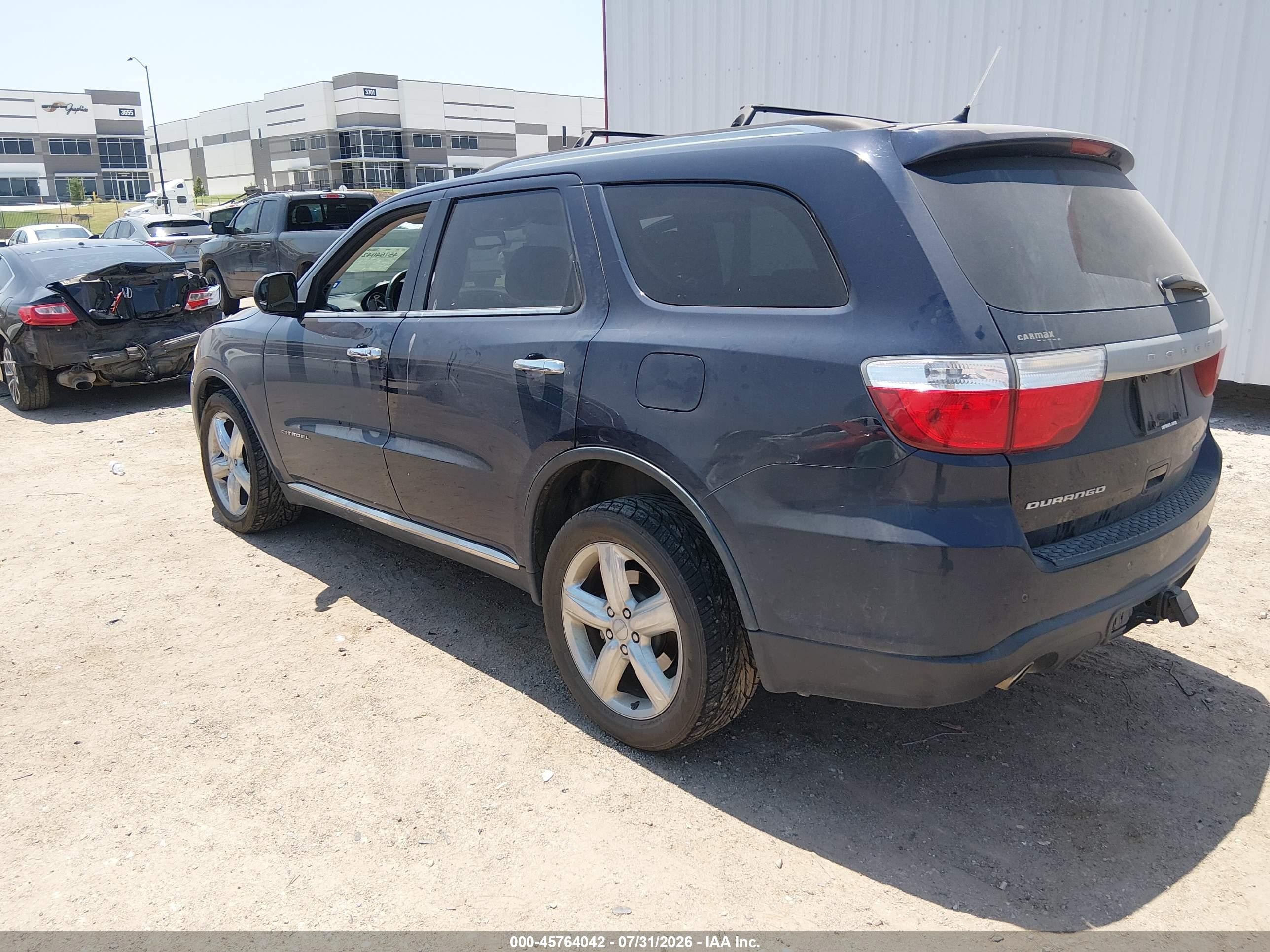 2013 Dodge Durango Citadel Dark Blue vin: 1C4SDHETXDC697521