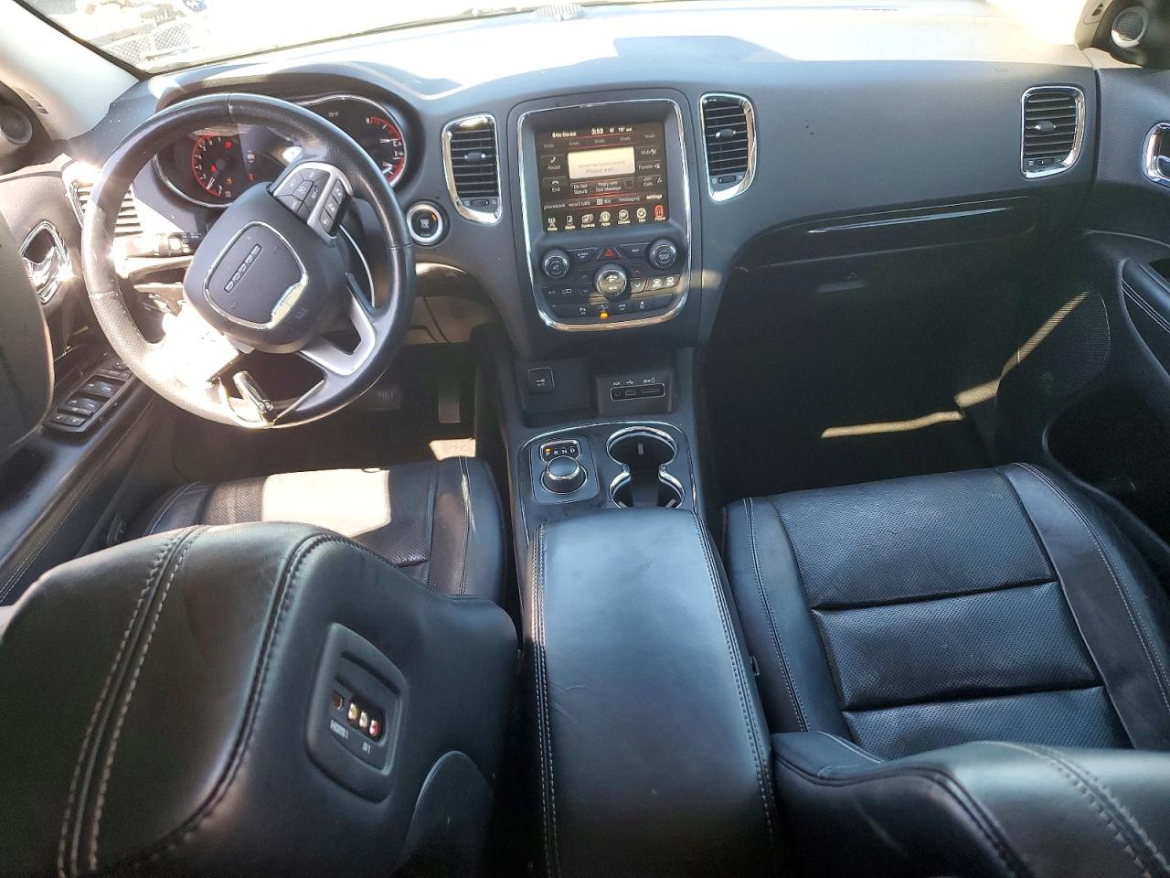 2015 Dodge Durango Citadel White vin: 1C4SDHETXFC826554