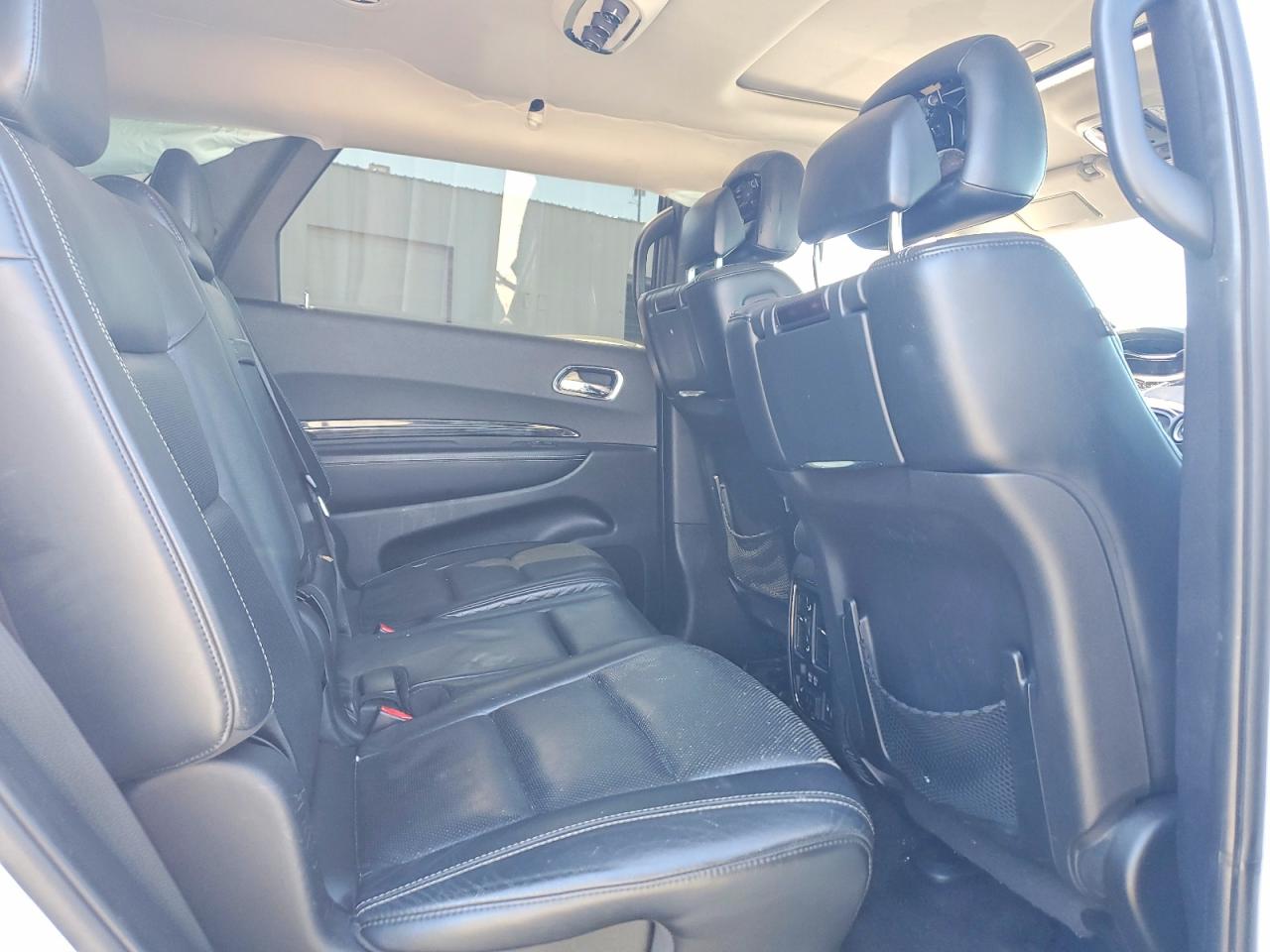 2015 Dodge Durango Citadel White vin: 1C4SDHETXFC826554