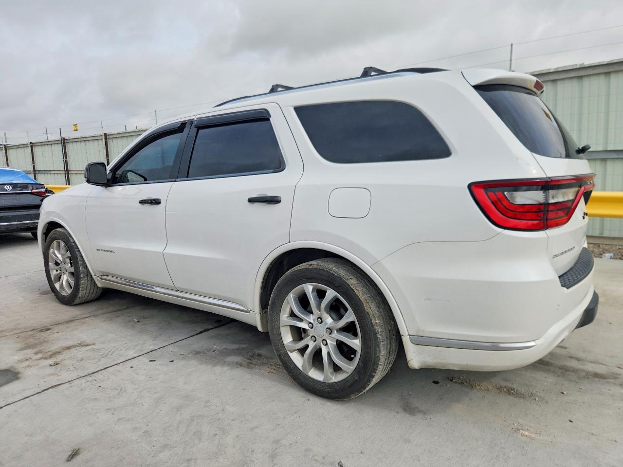 2017 Dodge Durango Citadel White vin: 1C4SDHETXHC960581