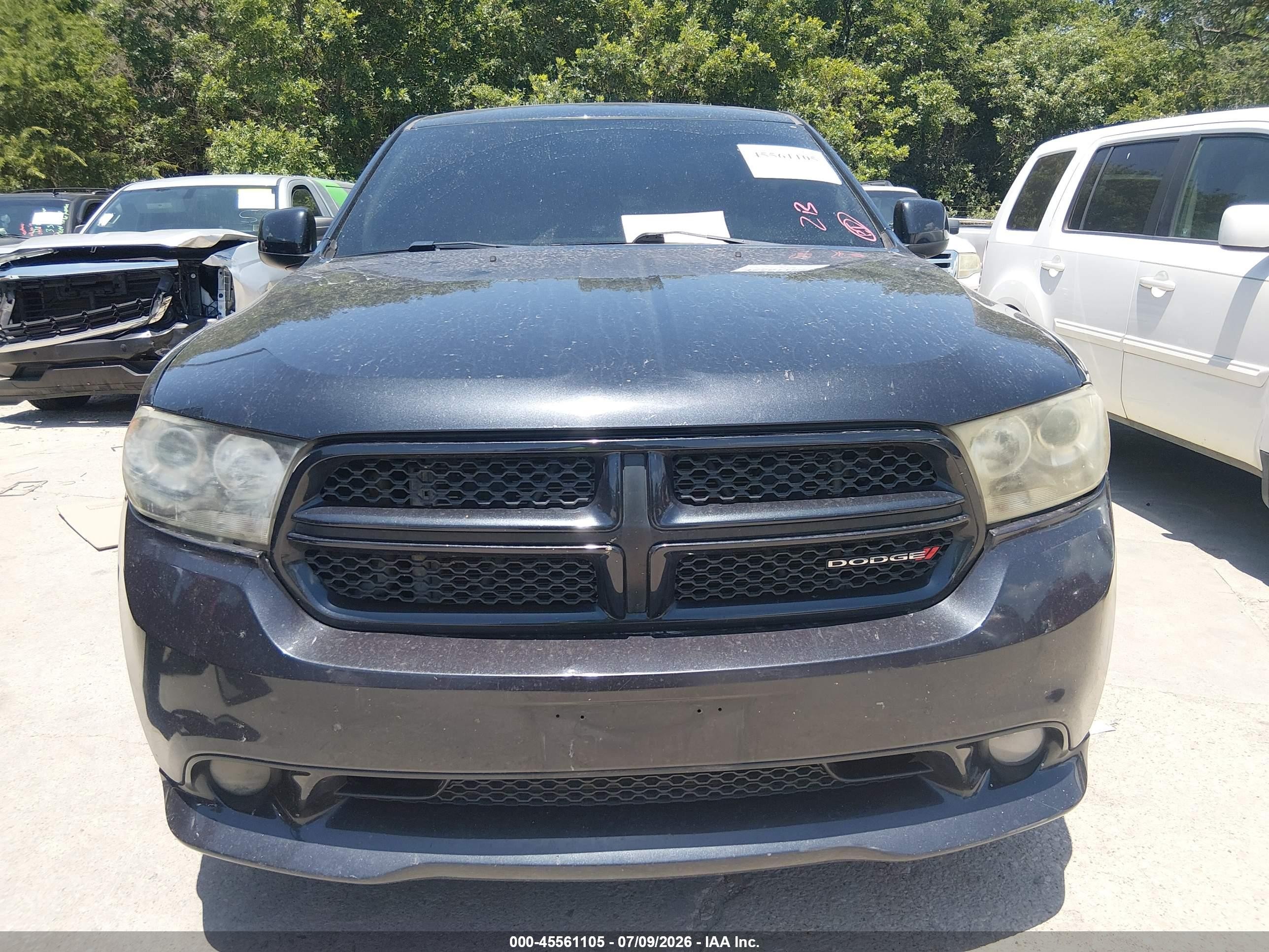 2012 Dodge Durango R/t Black vin: 1C4SDJCT0CC202610