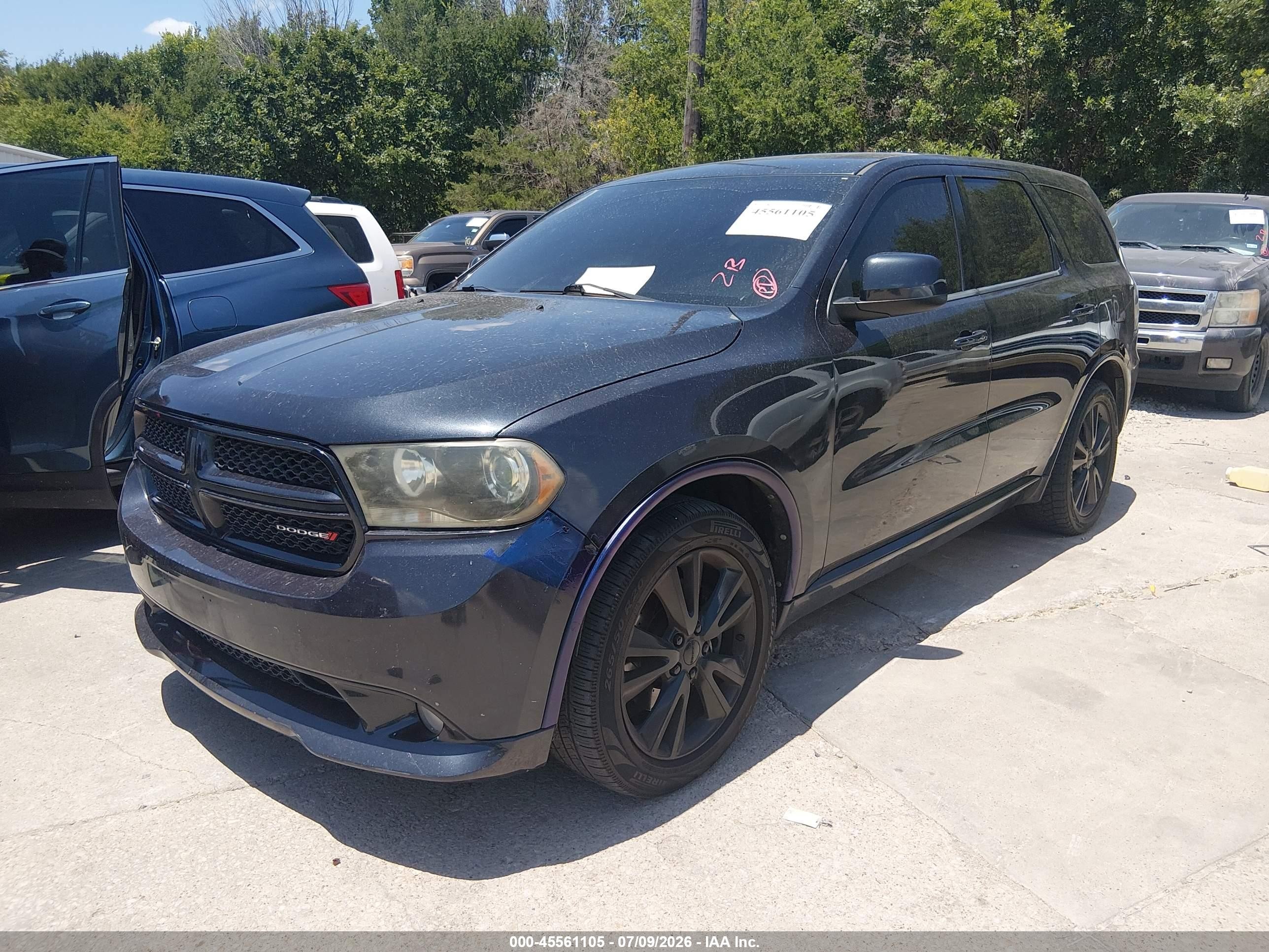 2012 Dodge Durango R/t Black vin: 1C4SDJCT0CC202610