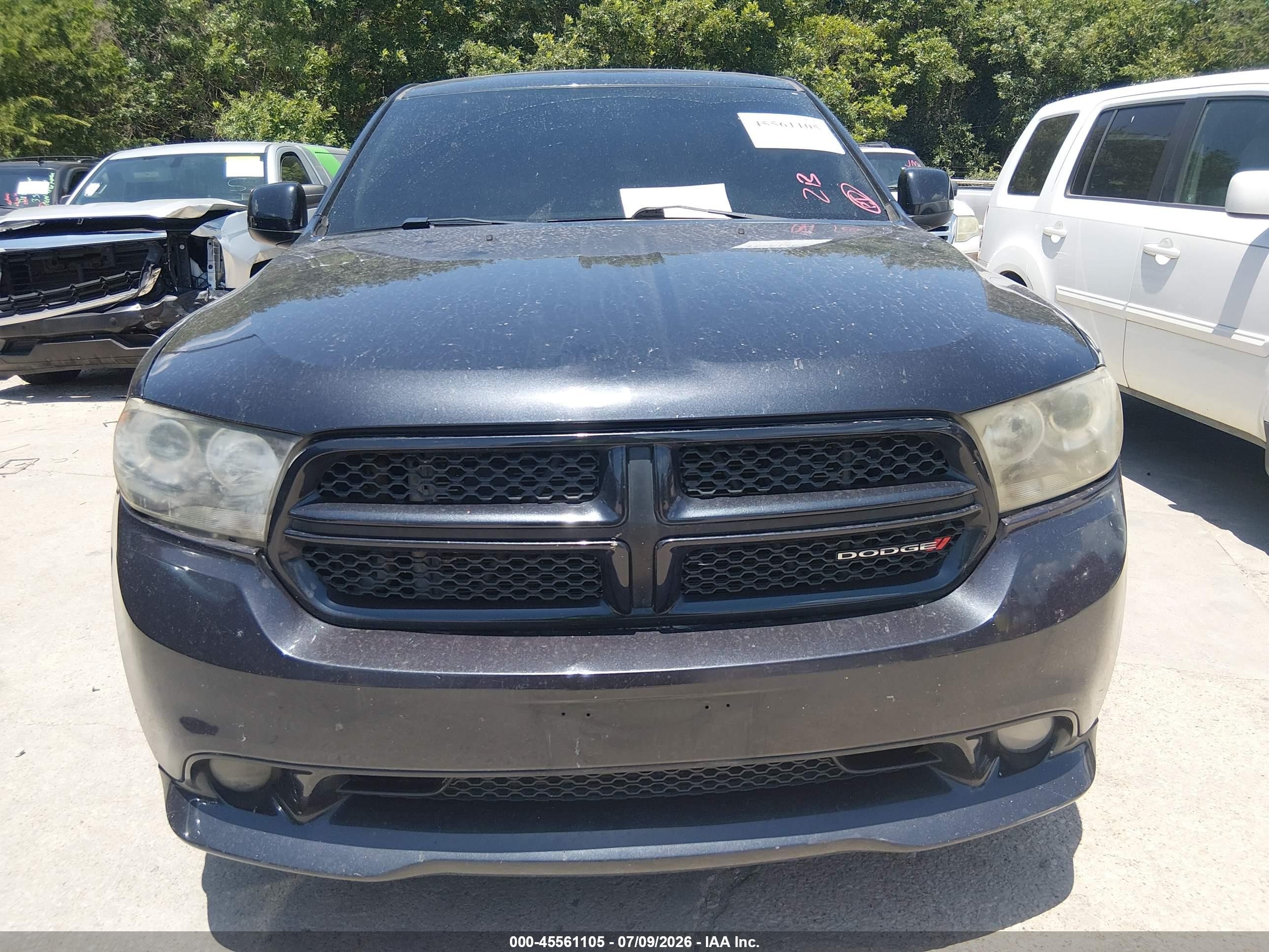 2012 Dodge Durango R/t Black vin: 1C4SDJCT0CC202610