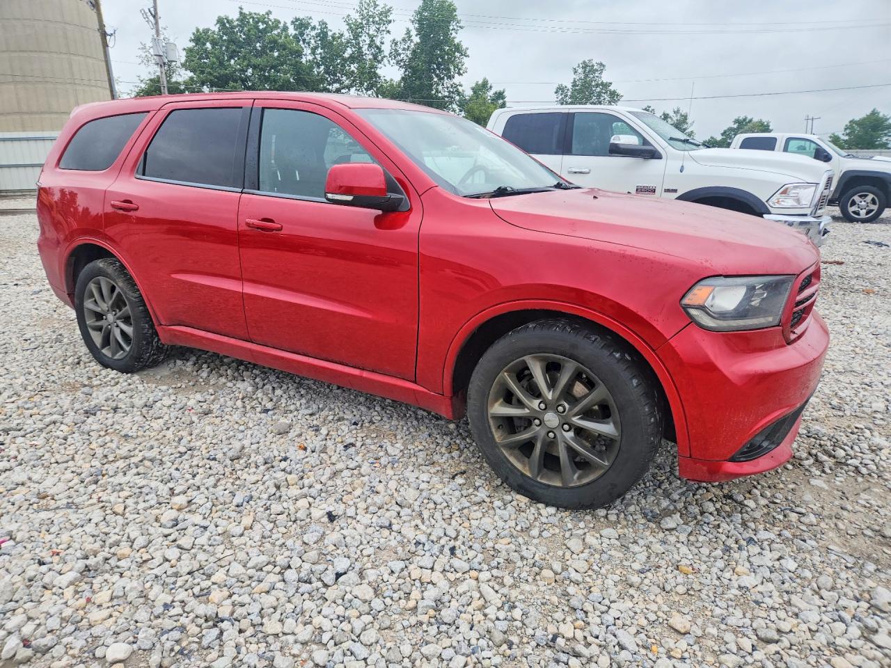 2014 Dodge Durango R/t Красный vin: 1C4SDJCT0EC301267