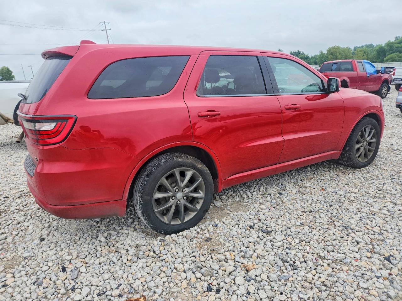 2014 Dodge Durango R/t Красный vin: 1C4SDJCT0EC301267