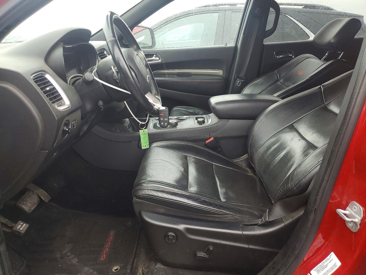 2014 Dodge Durango R/t Красный vin: 1C4SDJCT0EC301267