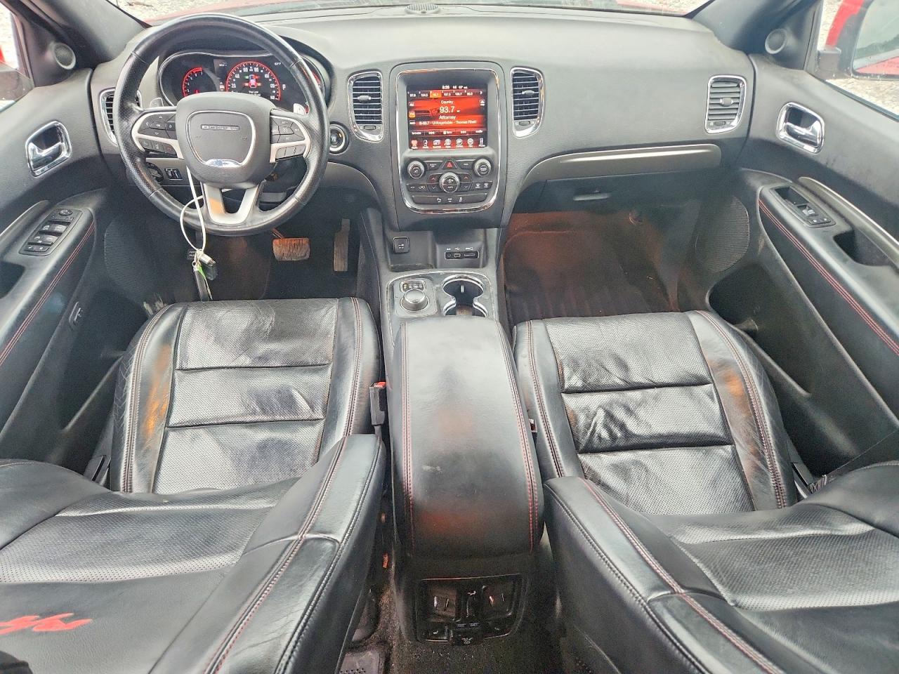 2014 Dodge Durango R/t Красный vin: 1C4SDJCT0EC301267