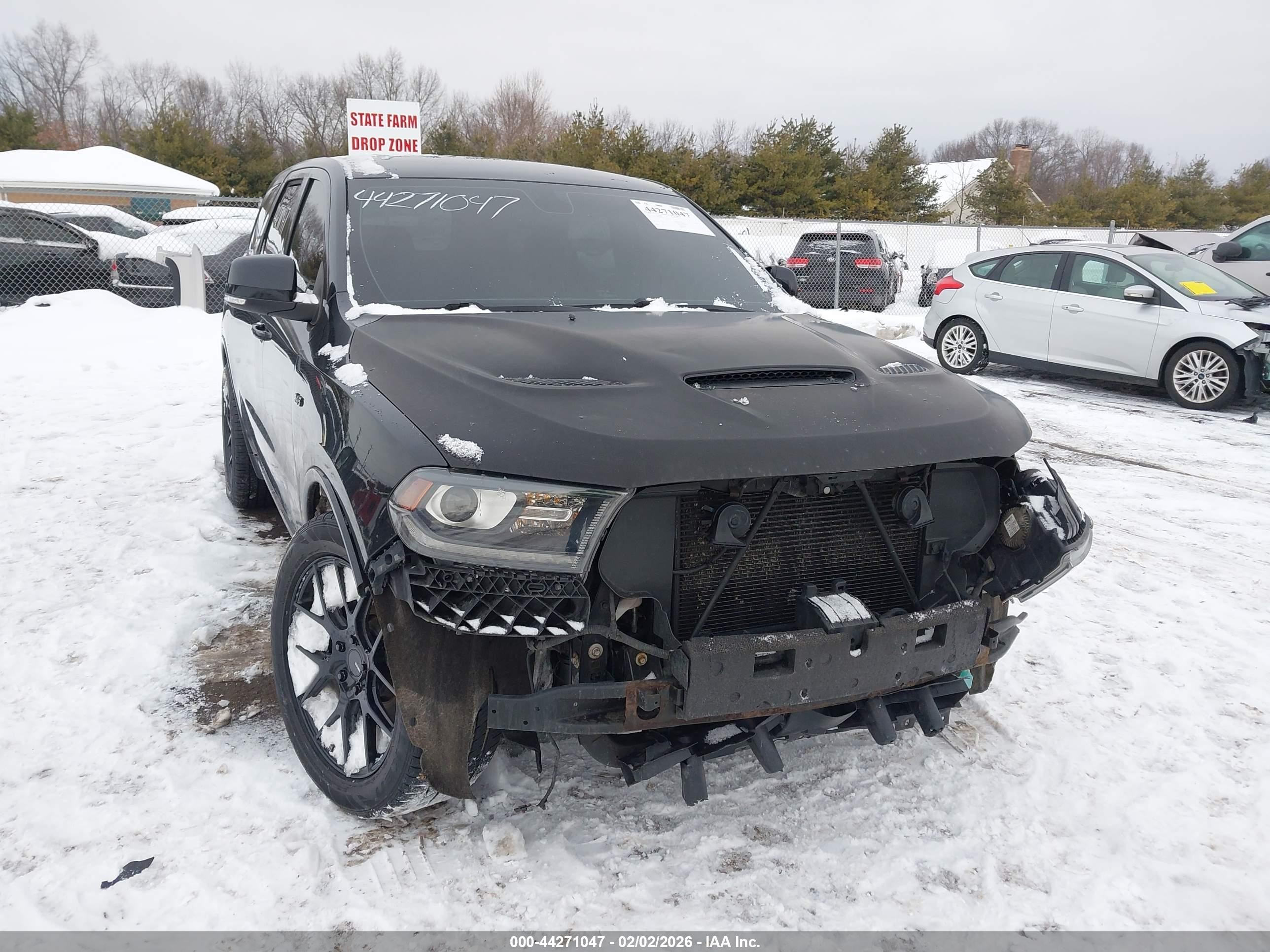 2014 Dodge Durango R/t Black vin: 1C4SDJCT0EC349335